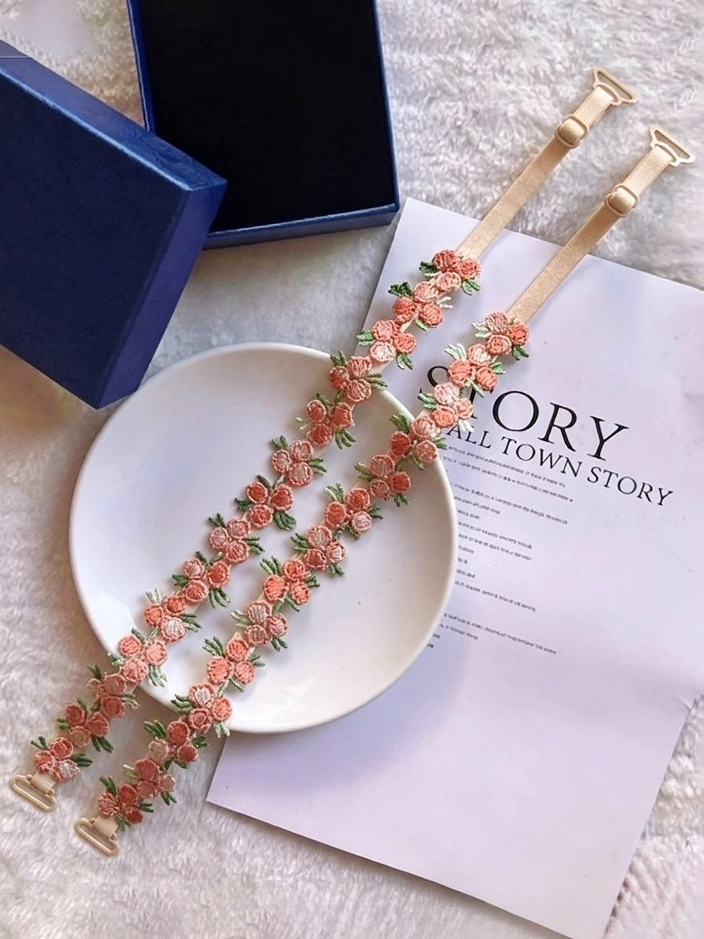 Embroidery Bra Strap