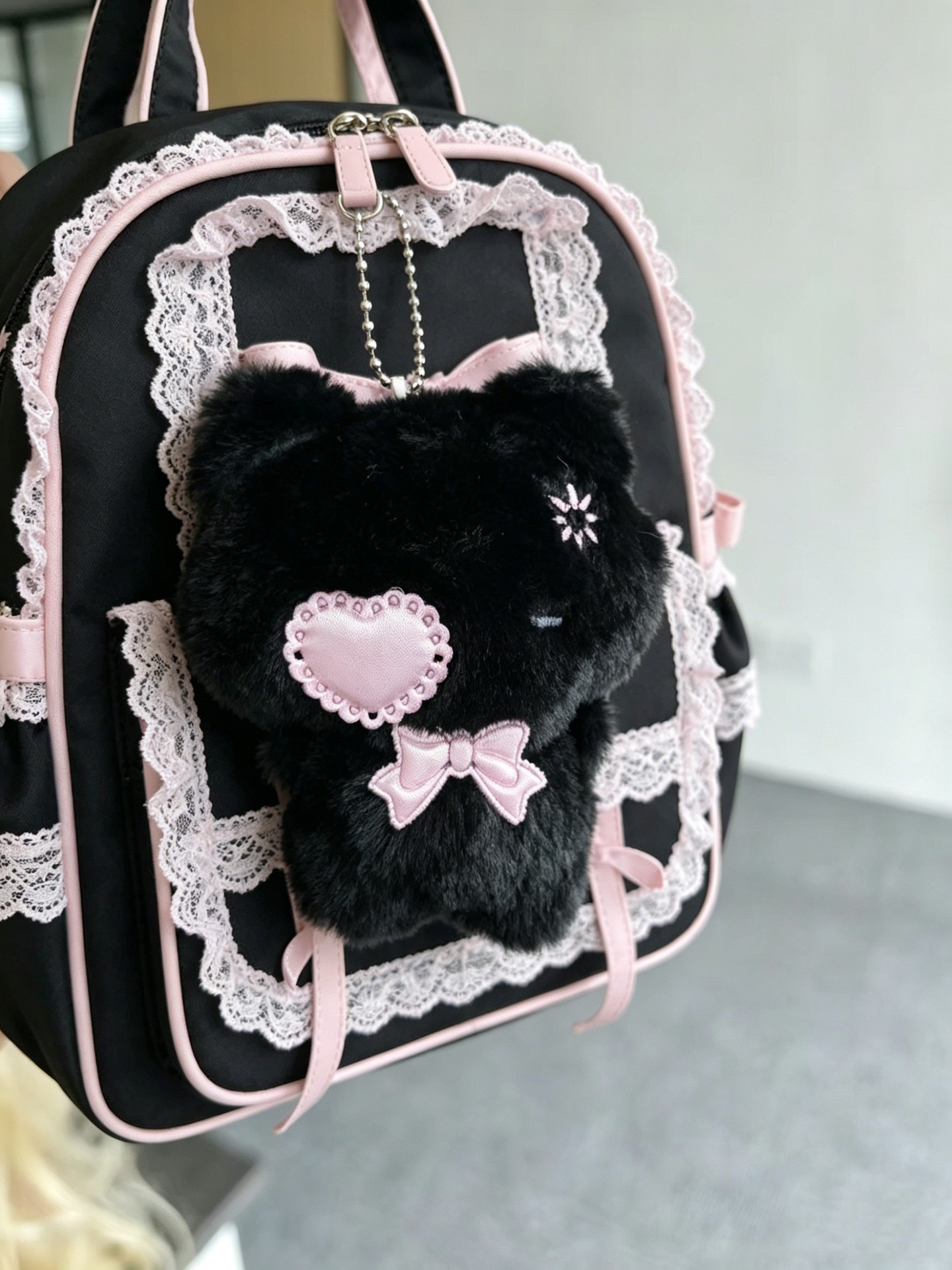 Heart Bag Charm