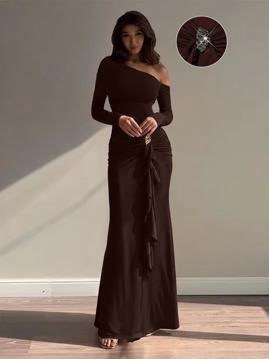 birthday princess dress Girls Ball Gown Party Dress with Long Sleeves Size 10 / Other me🤝wedding guest dresses, ., Style:EE01738BK Category:BLACK BRIDESMAID DRESSES As a bonus