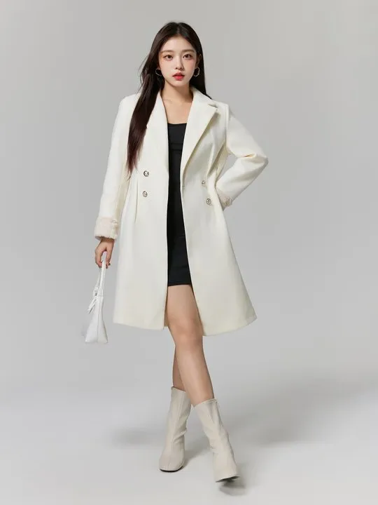 winter coat dress for women Womens Overcoat Find Your Frock With Overcoat Ladies For All The Ways You Love To have coat for winter SWCLR: Black Amor Maternity Gauze Unique Color:Black/Rose Gold