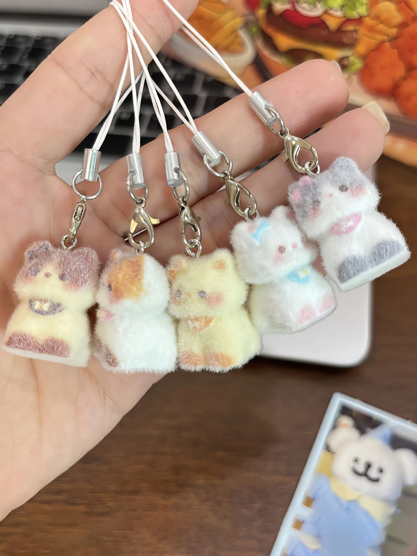 5Pc Animal Bag Charm