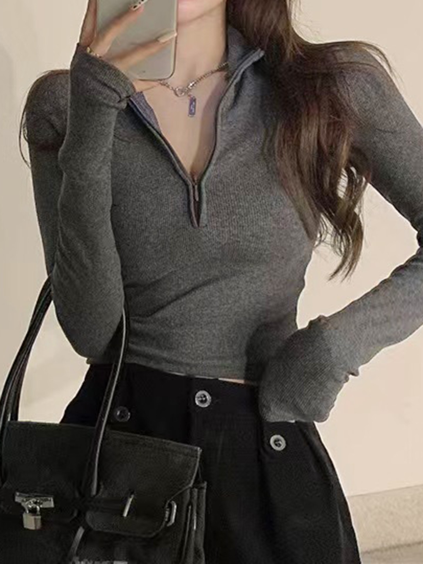 Half-Zip T-Shirt