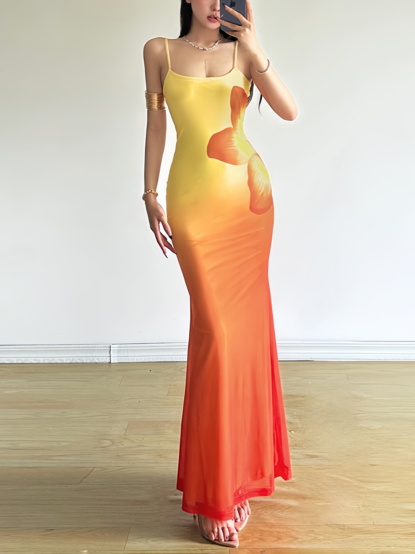 Gradient Bodycon Dress
