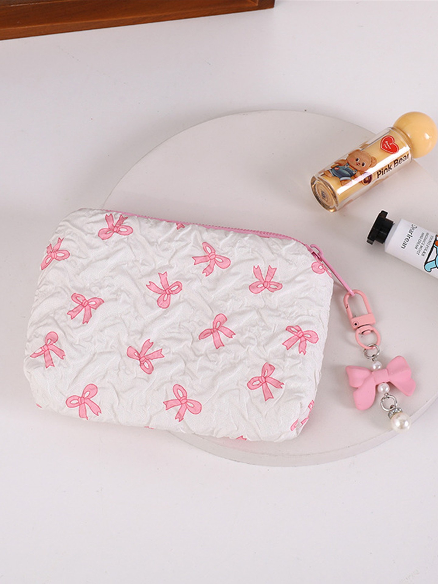 Bow Makeup Pouch