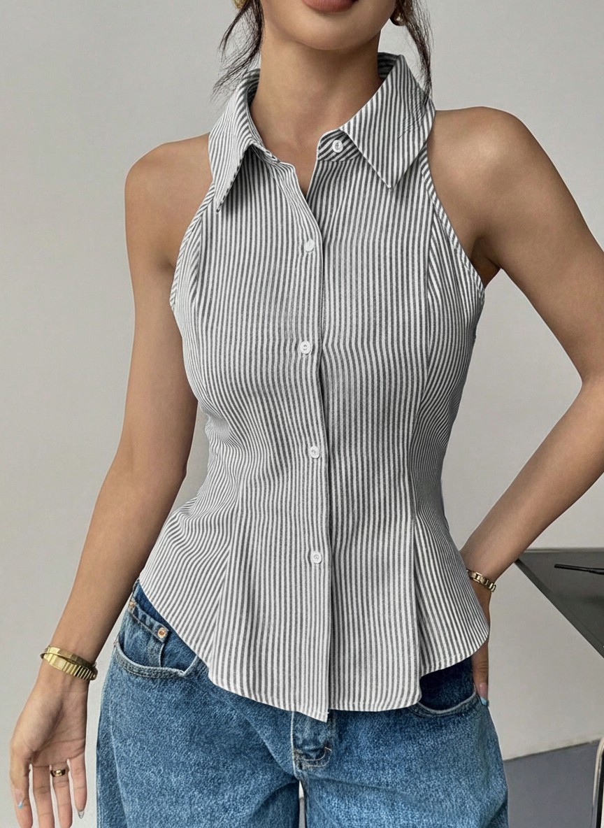 Yarn-dyed Stripe Tank Top