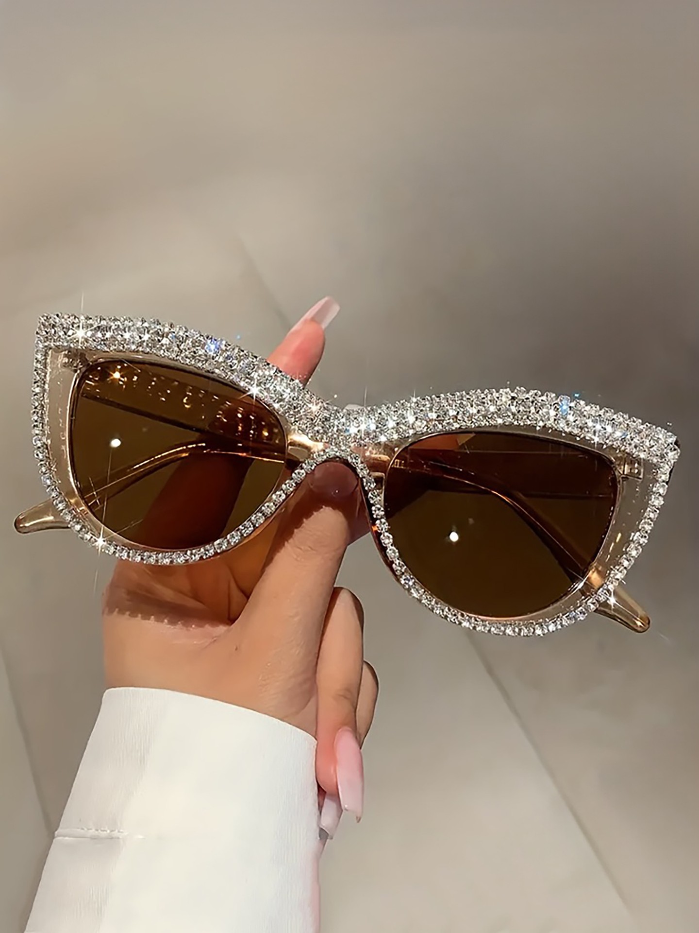 Rhinestone Classic Sunglasses