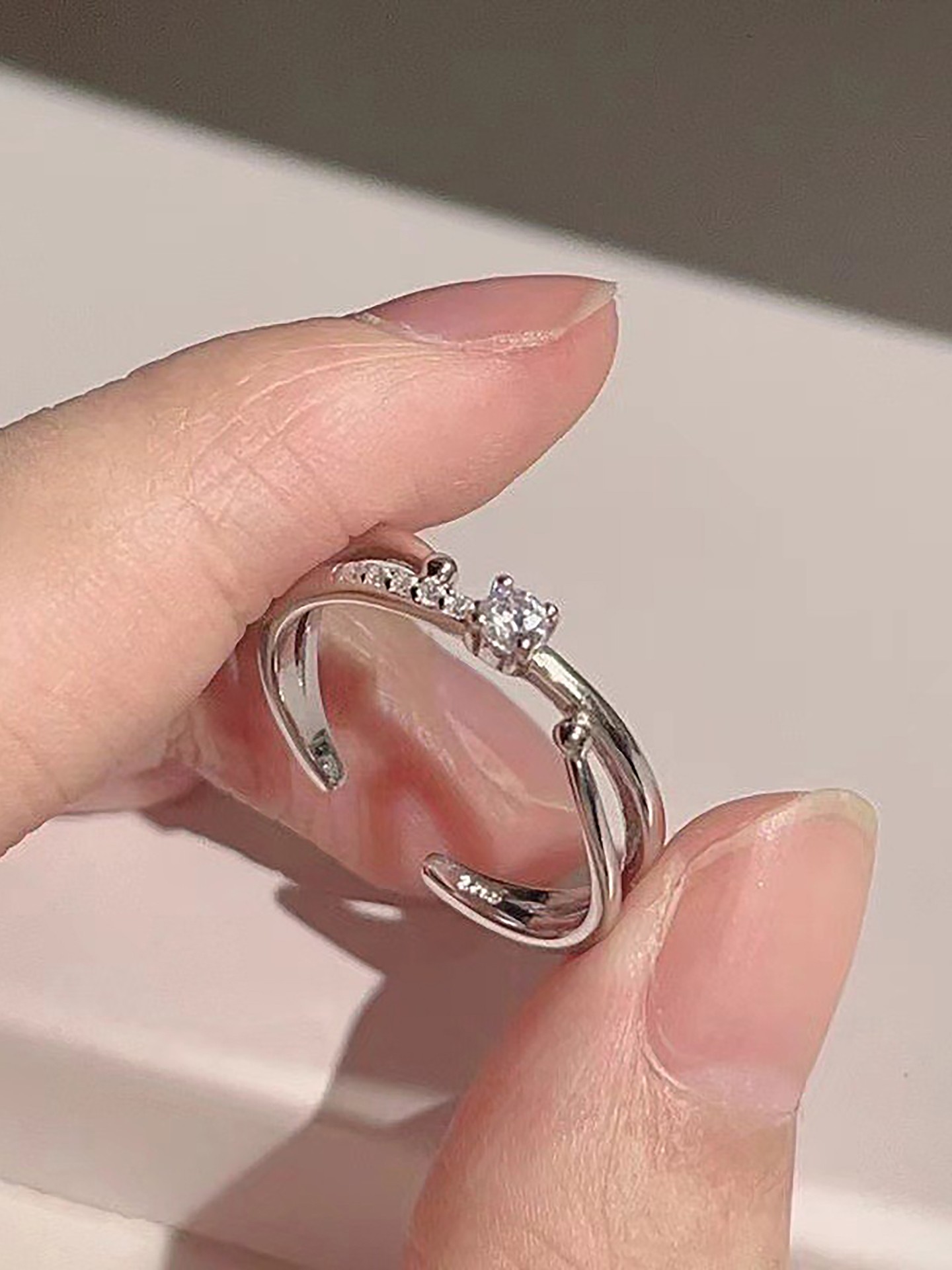 Rhinestone Fashion Ring