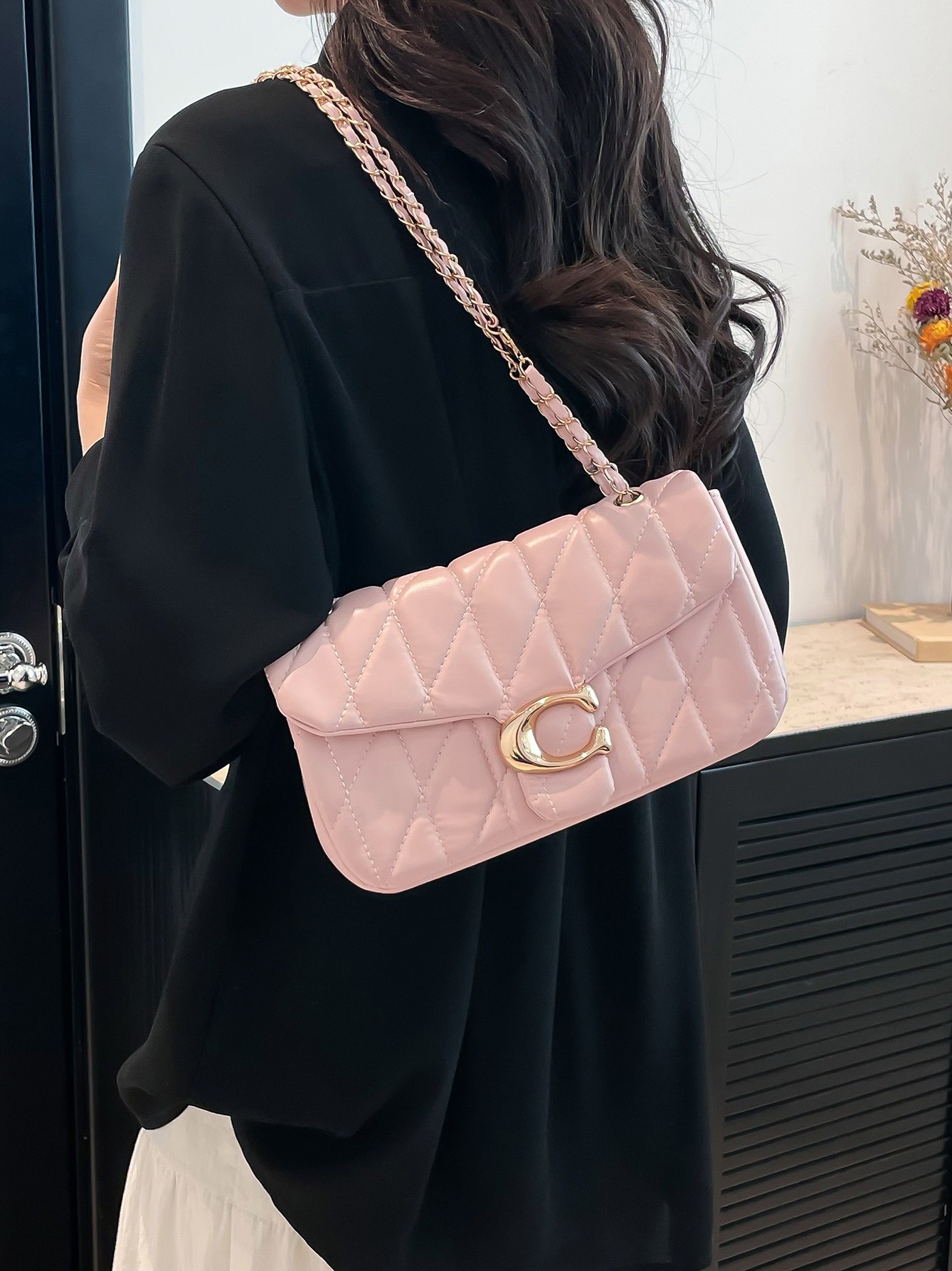 Luxury Padded Crossbody Bag