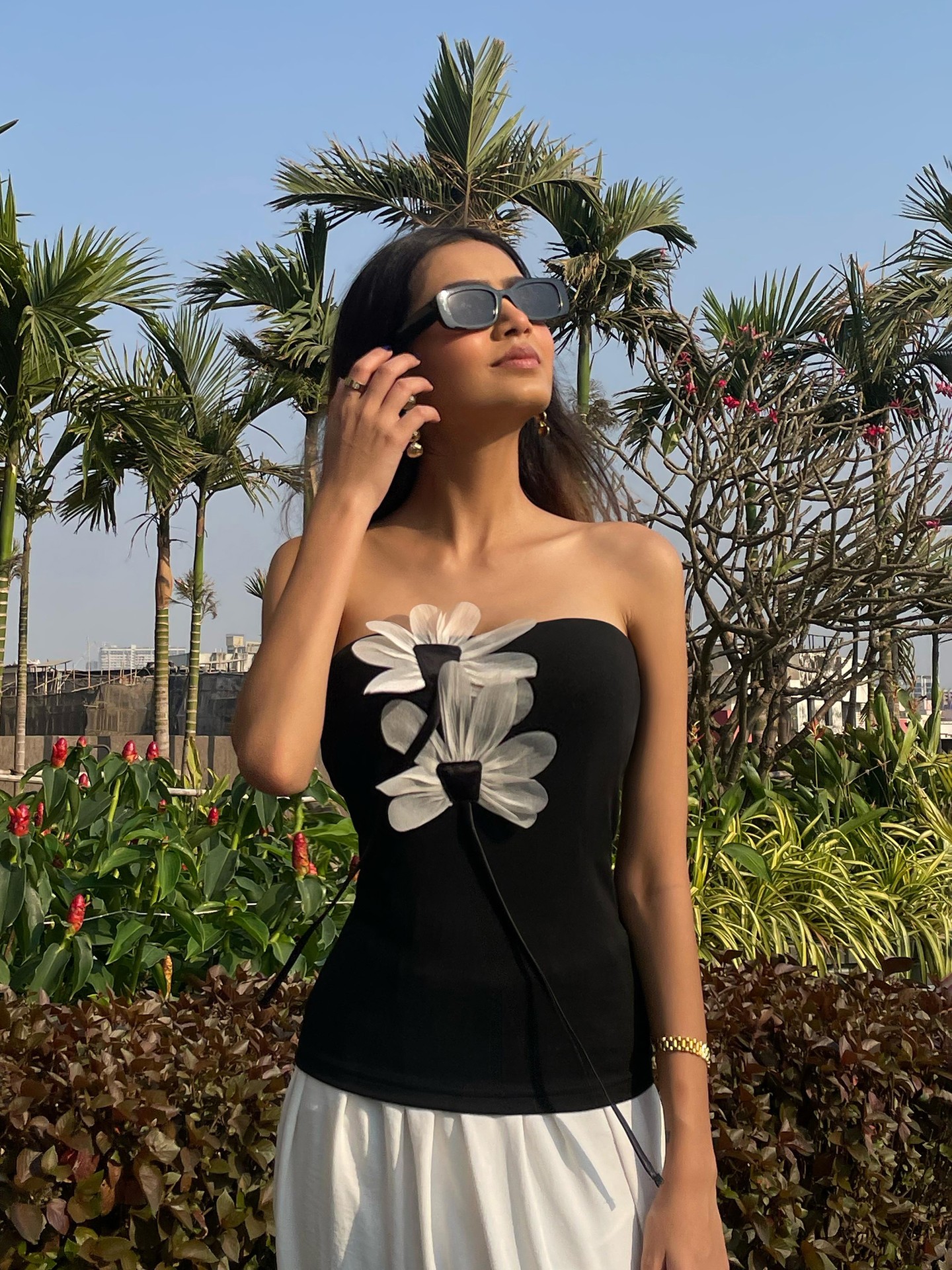 Applique Tube Top