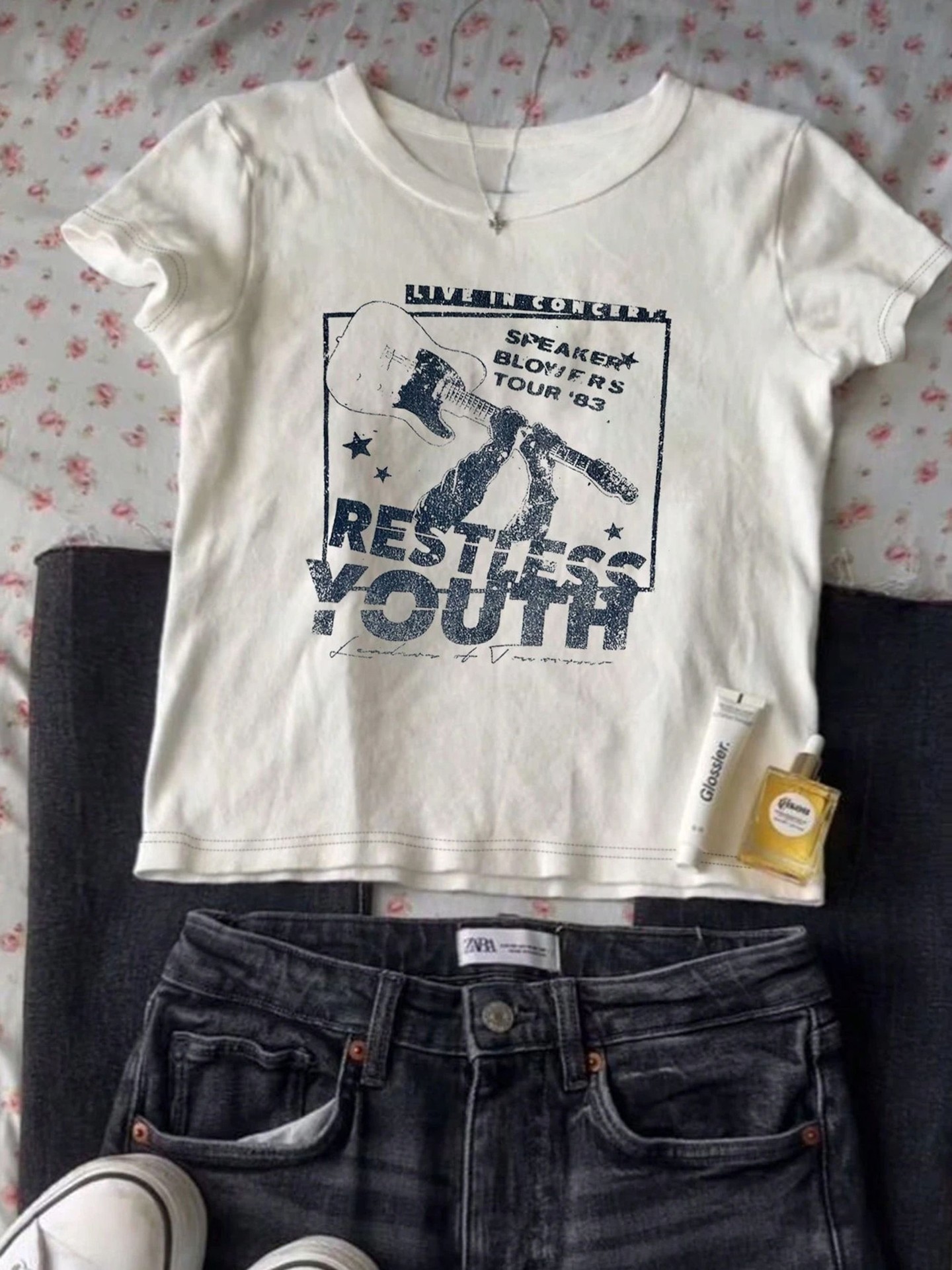 Vintage Rock Graphic T-Shirt
