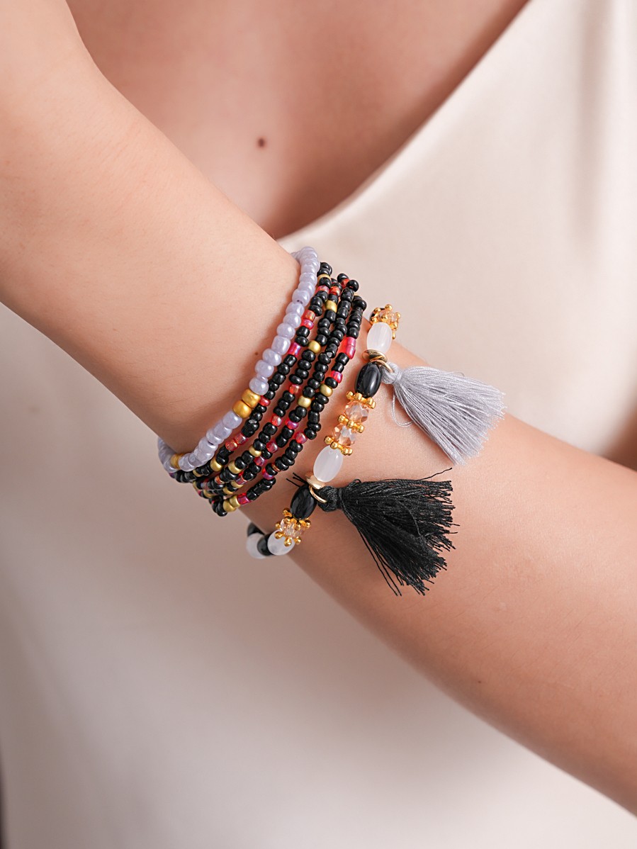 Fringe Bracelet Set