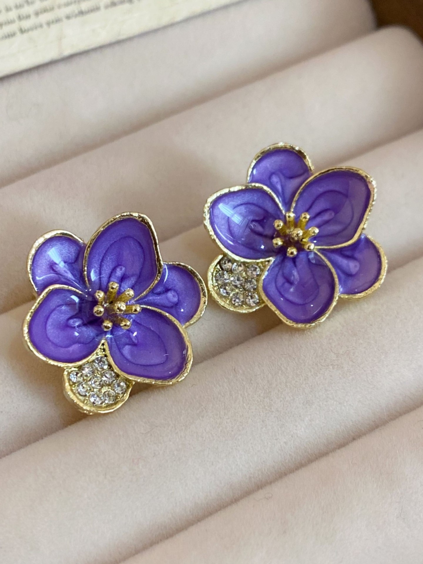 Flowers Stud Earrings