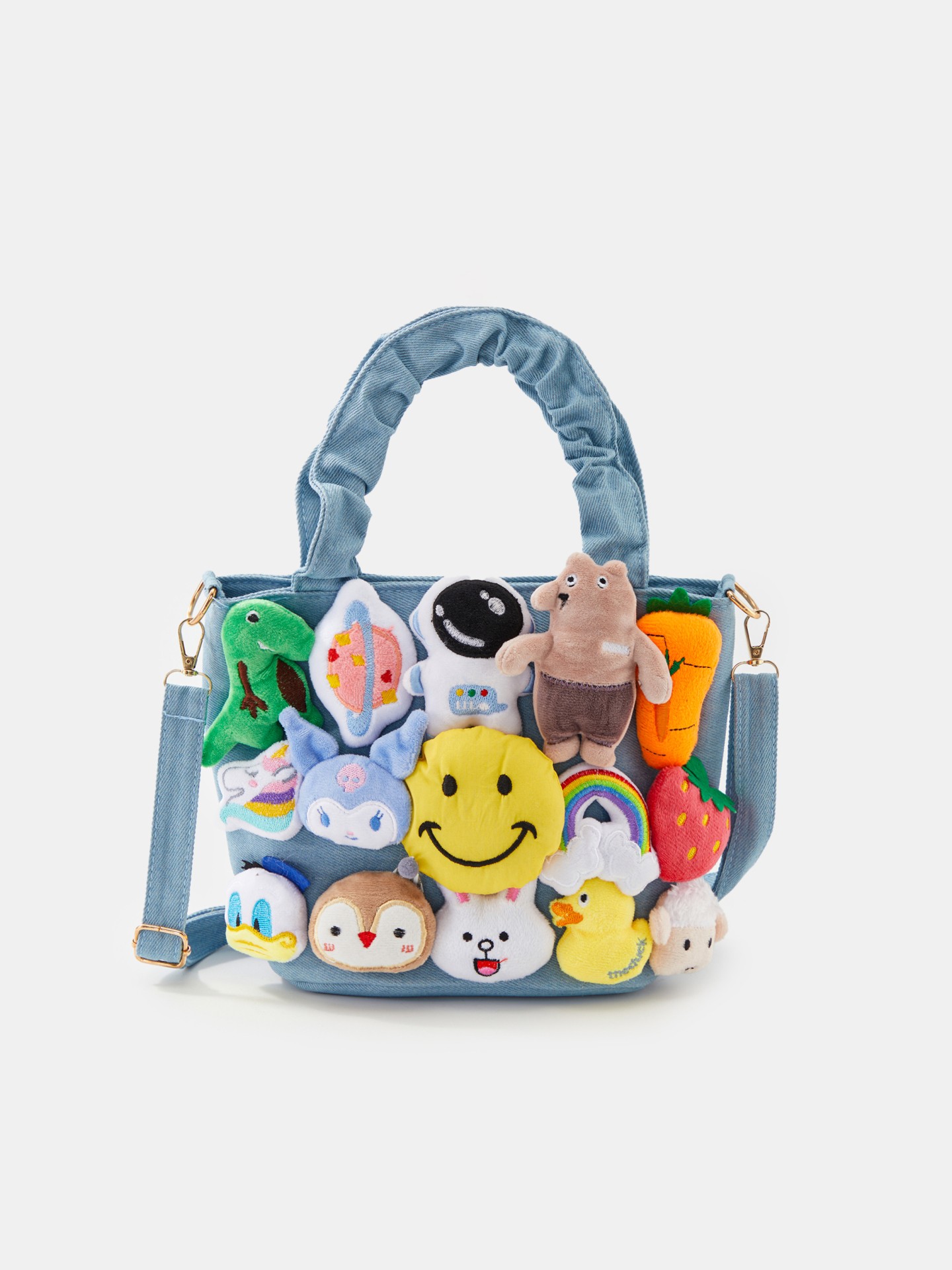 Pom Pom Bucket Bag