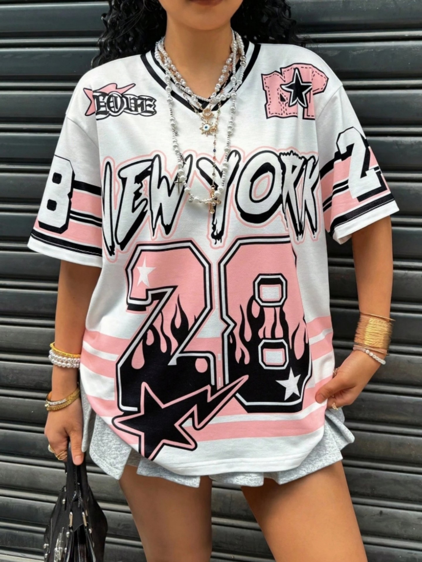Streetwear Sports Jersey T-Shirt