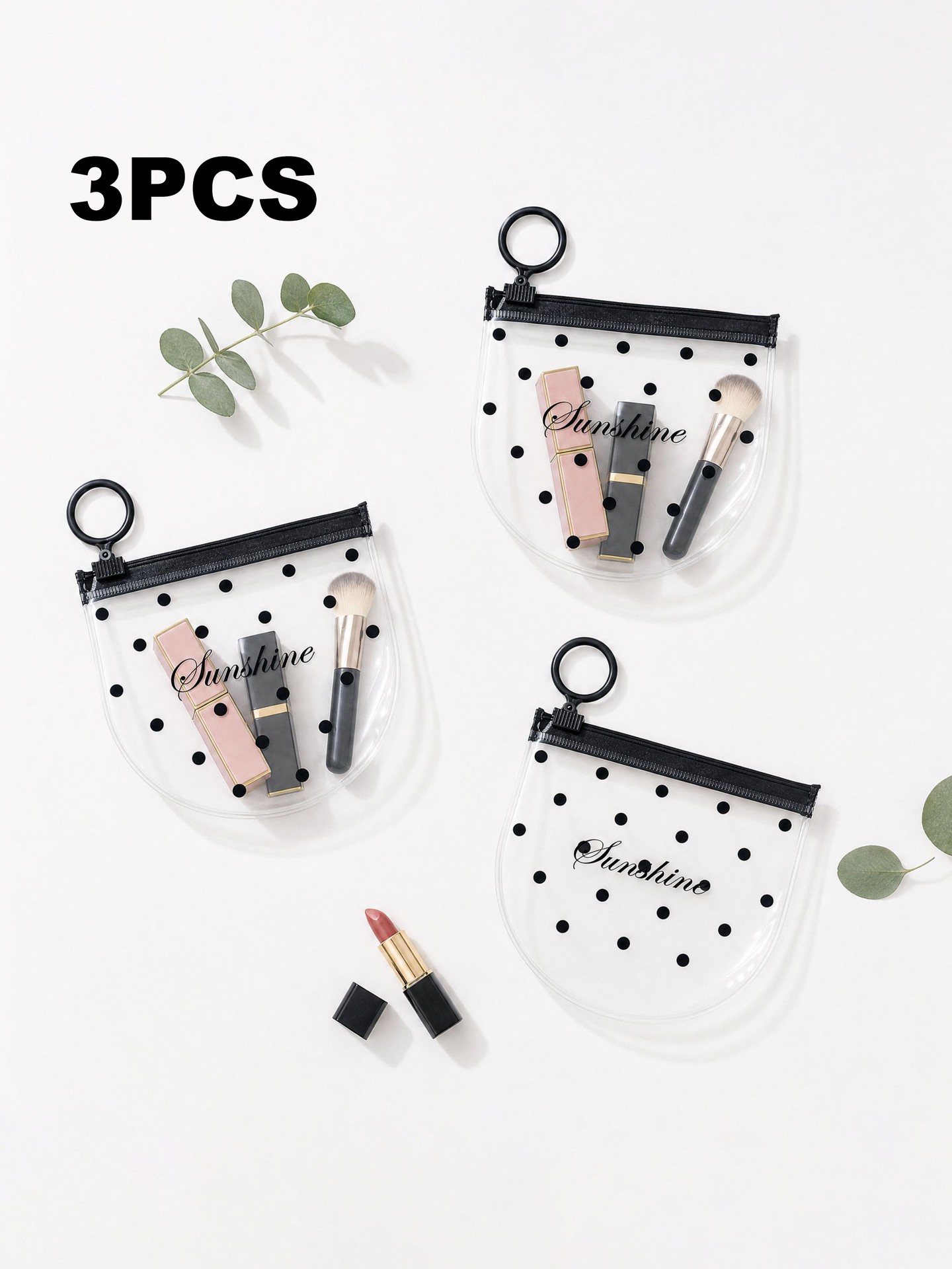 Polka Dots Lipstick Bag