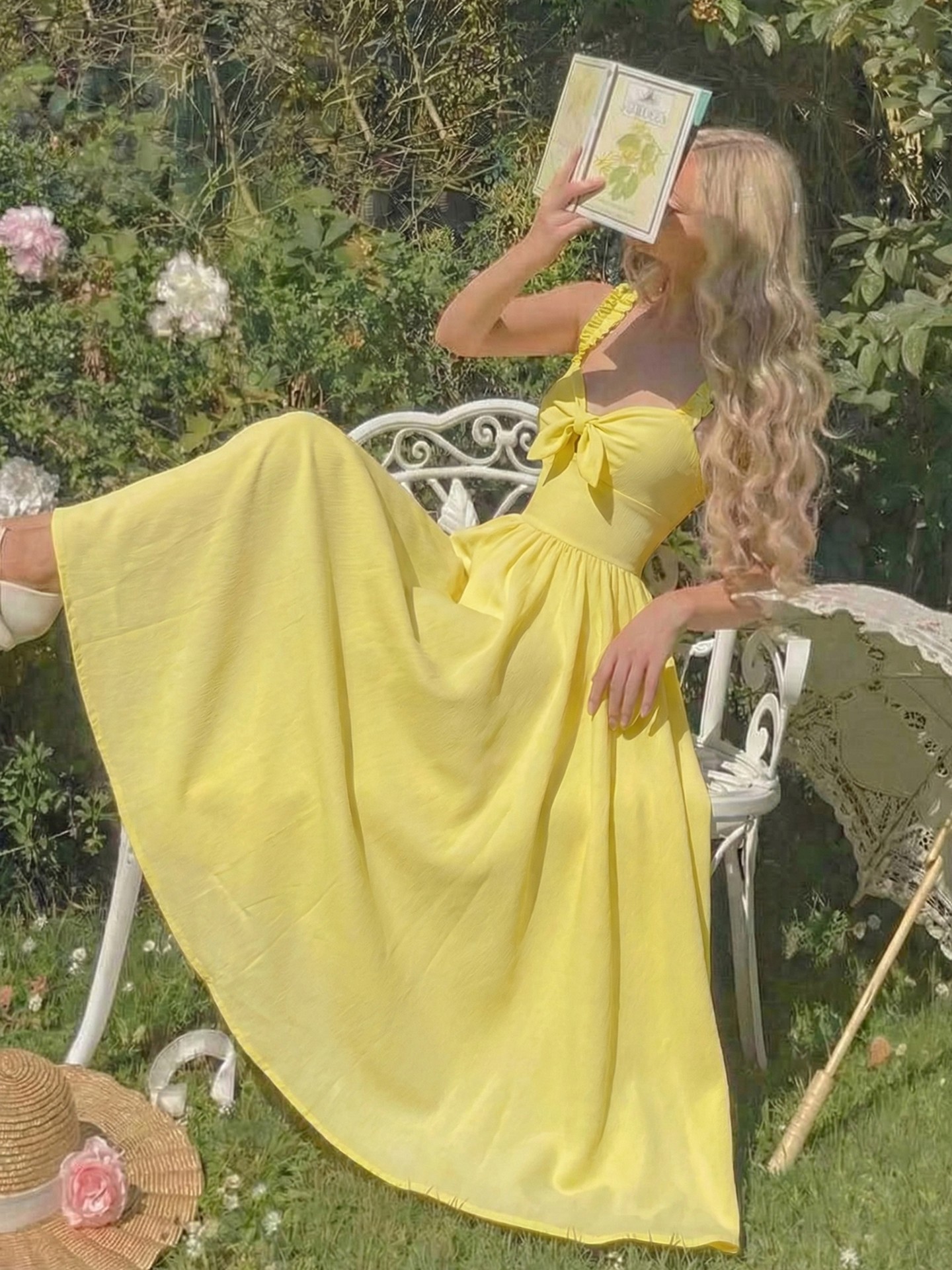 Bow A-Line Dress