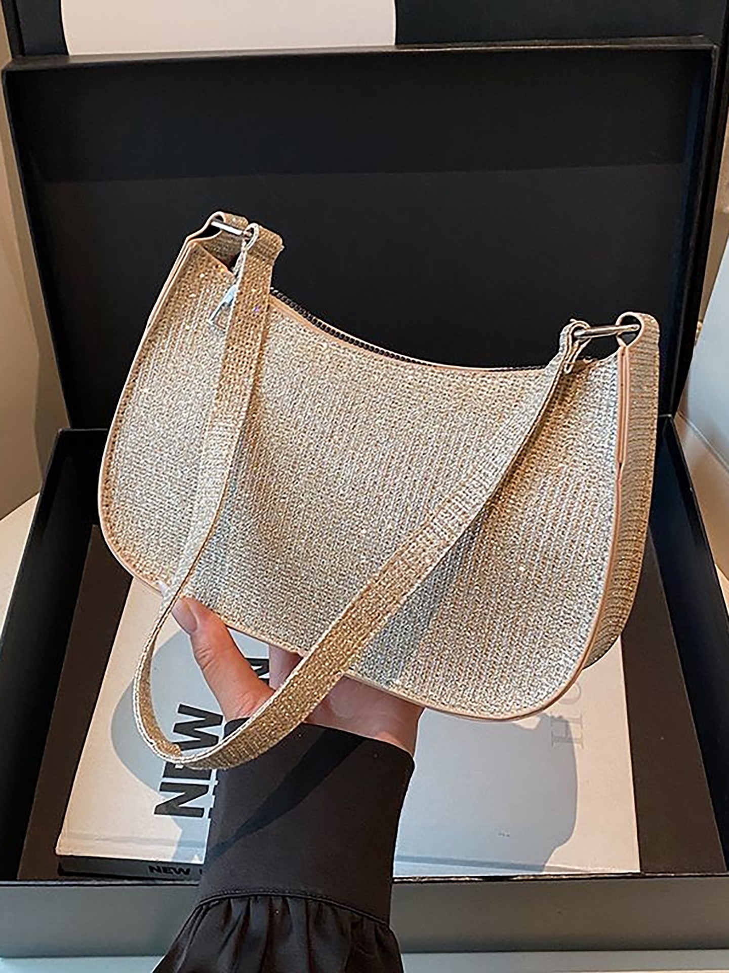 Glitter Shoulder Bag
