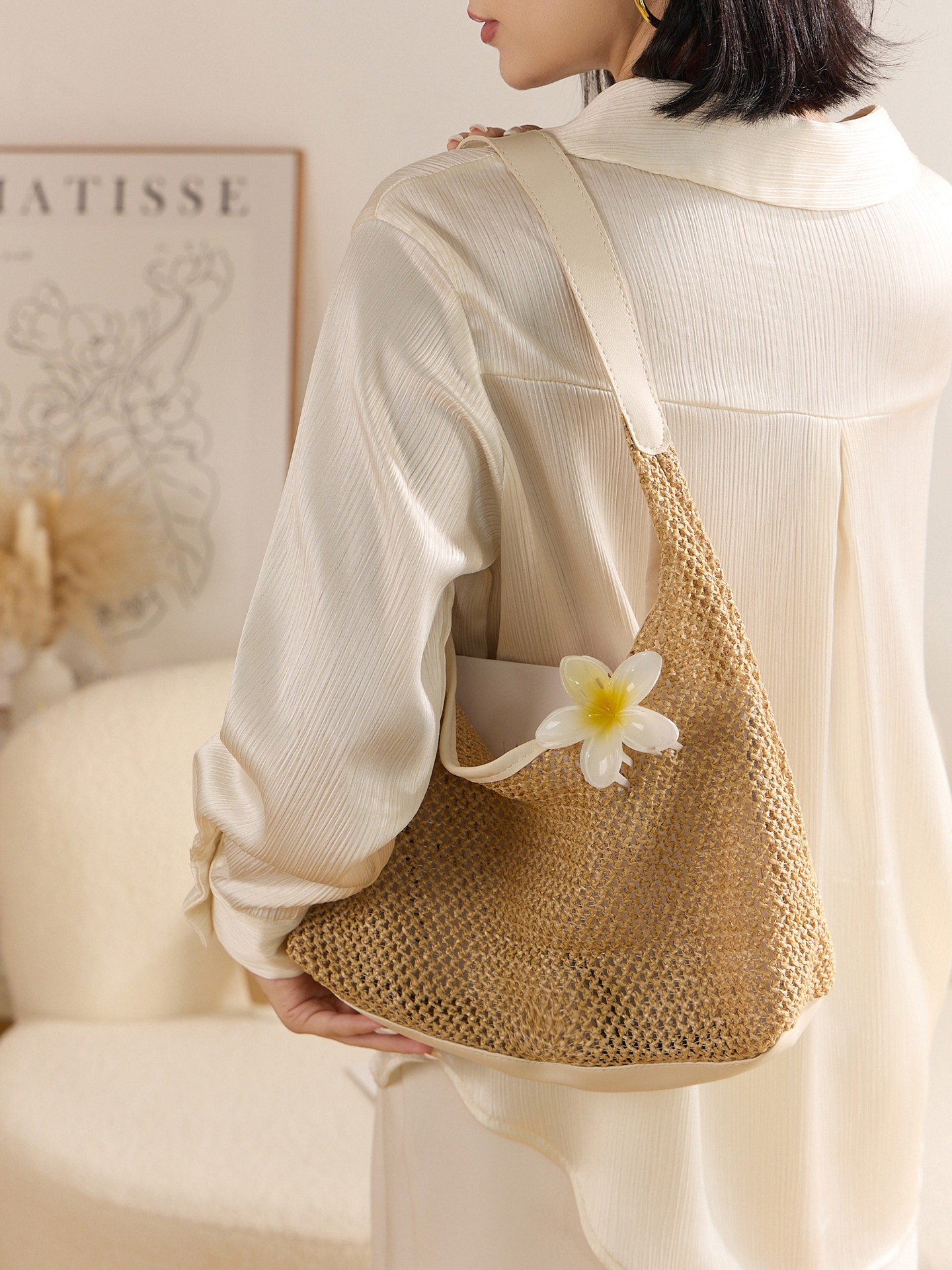 Textured Hobo Bag