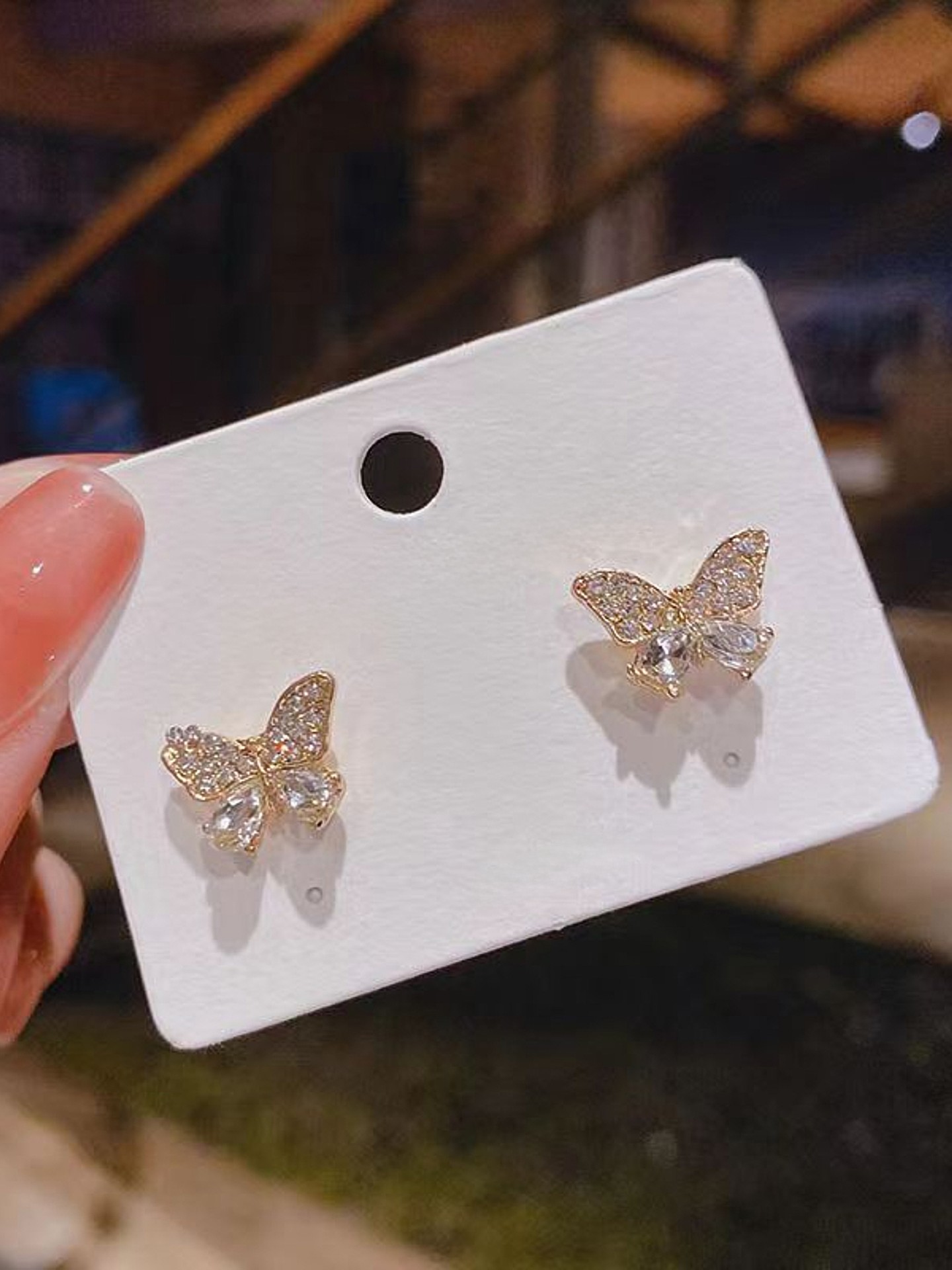 Butterfly Stud Earrings