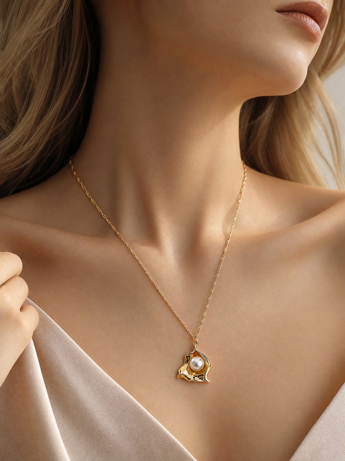 Shell Artificial jewellery - Pendant Necklace
