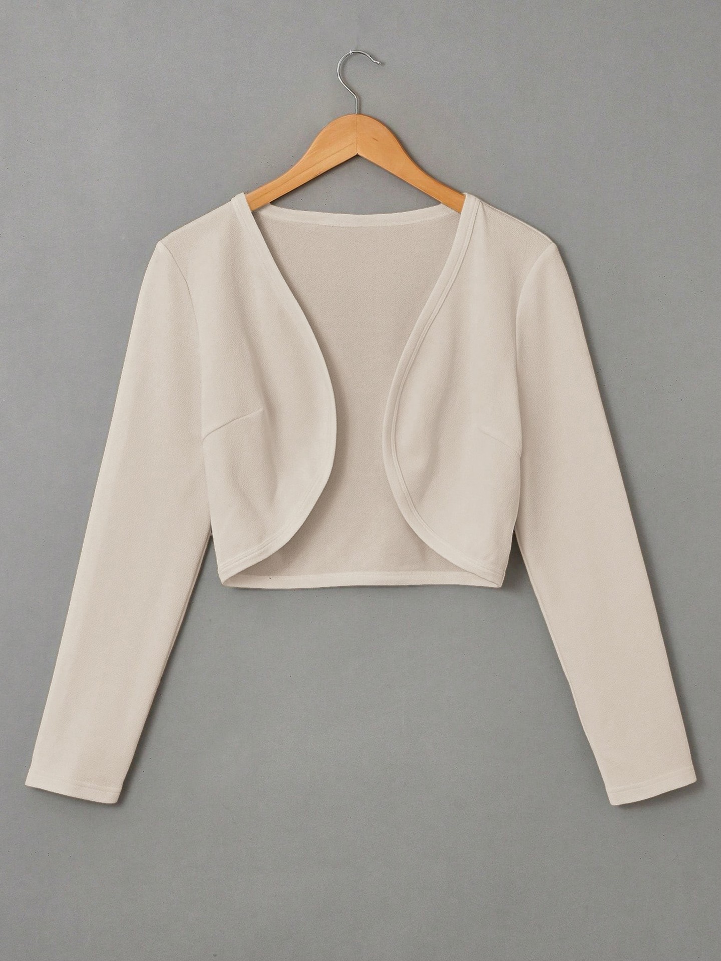 Minimal Chic Cropped Cardigan