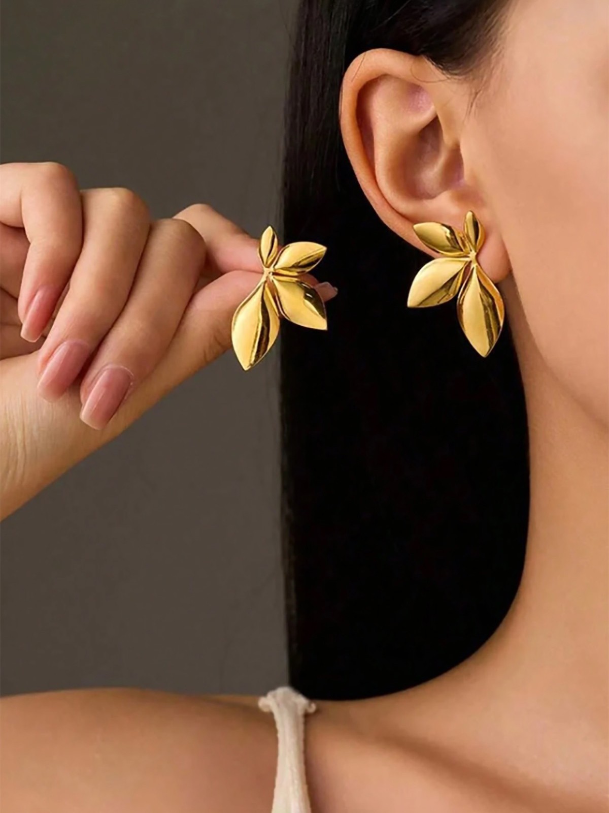 Plant Stud Earrings