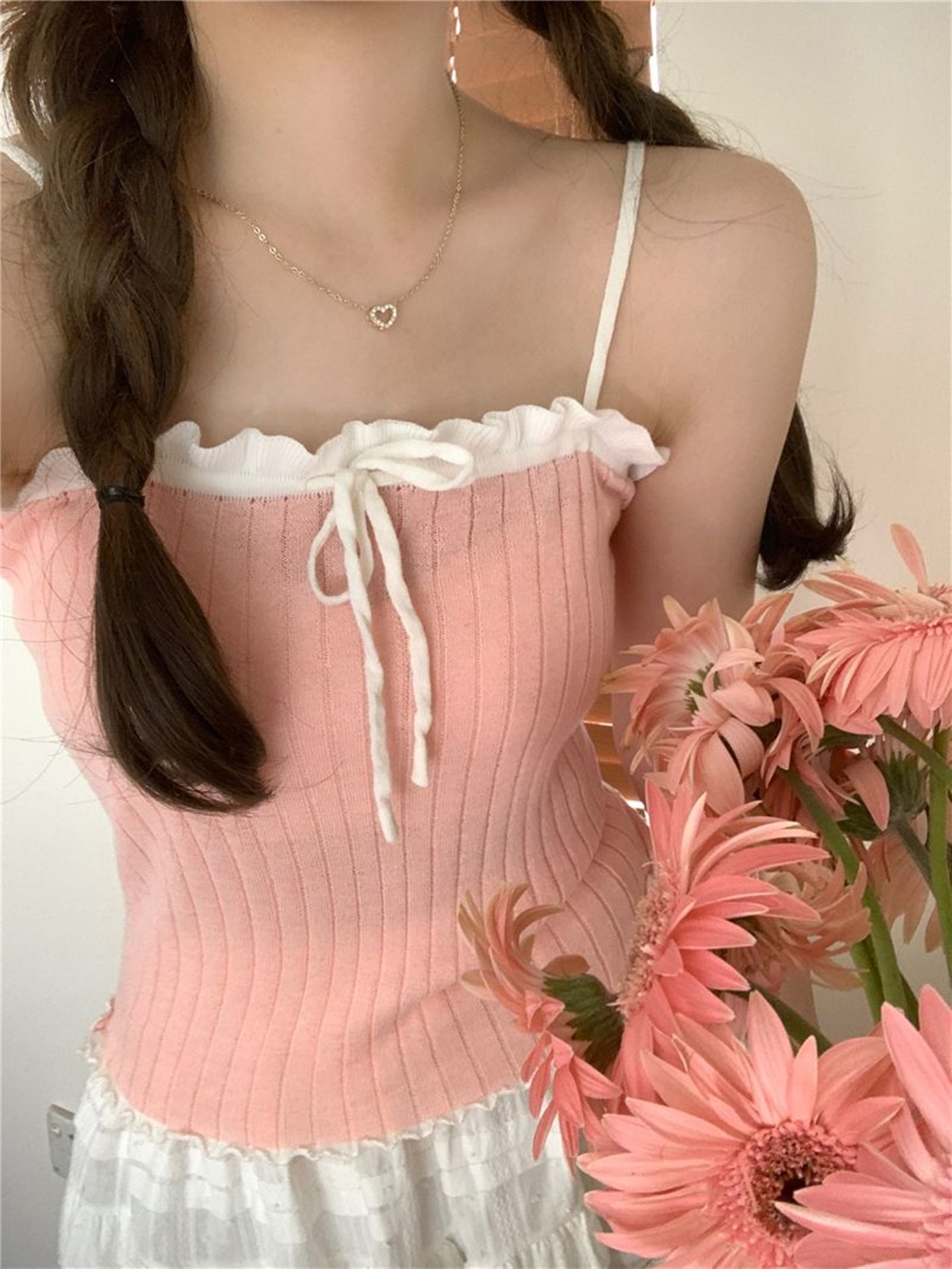 Patchwork Knit Top