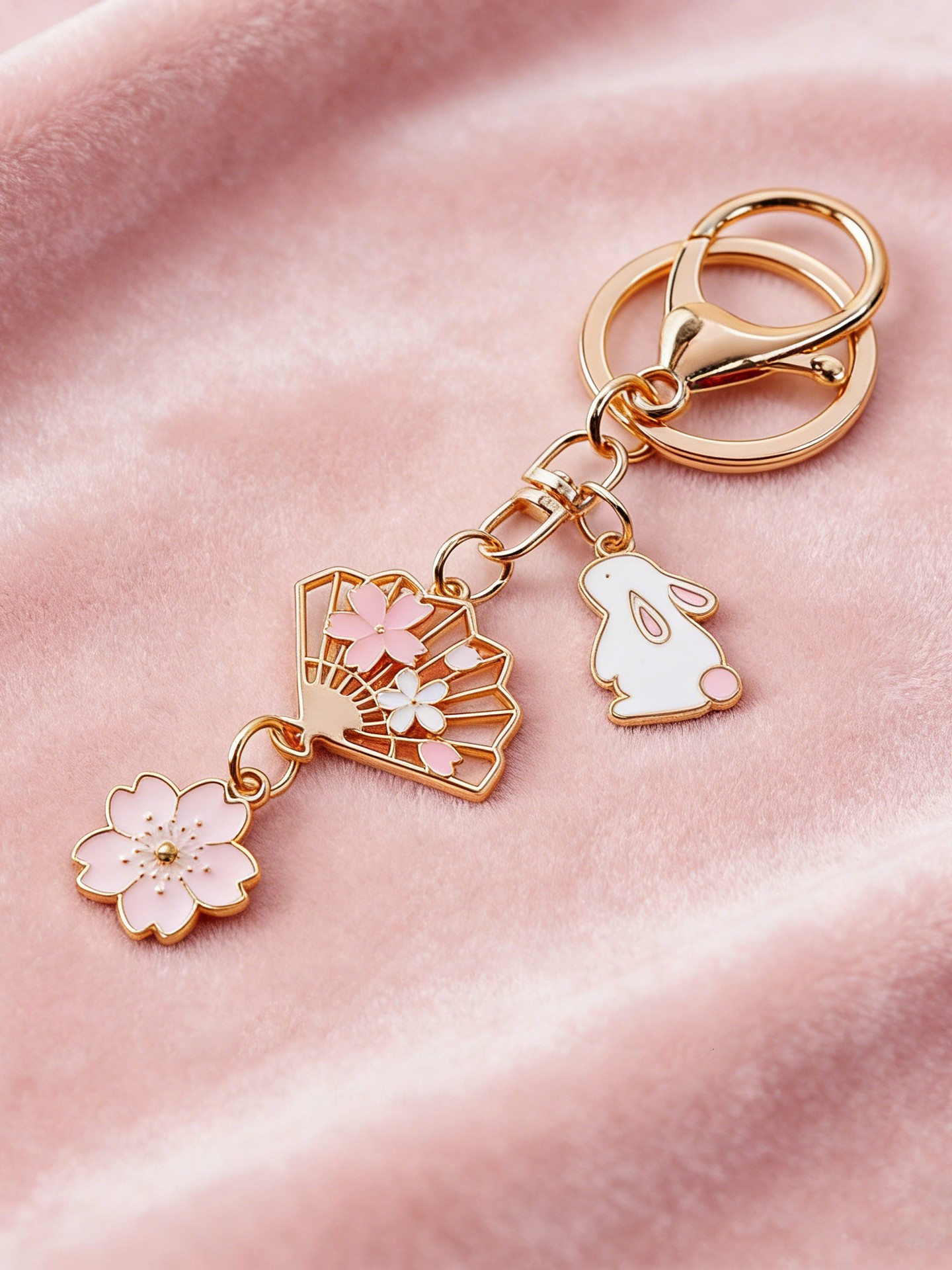 Flowers Bag Charm