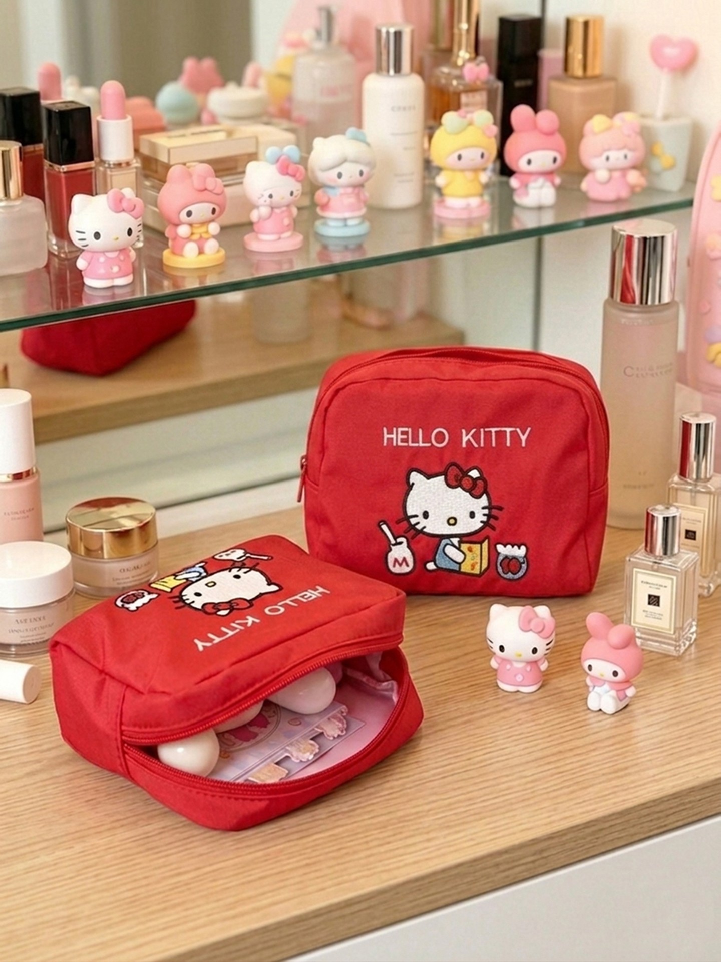 Embroidery Makeup Bag