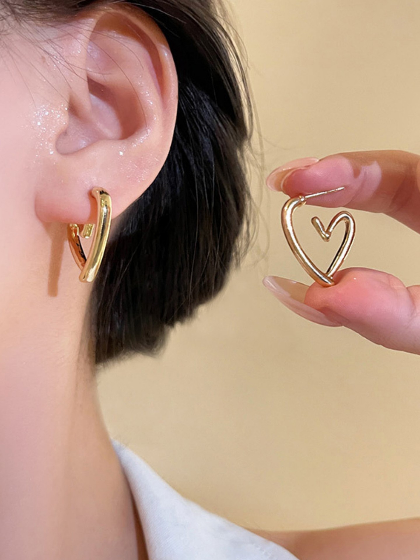 Heart Artificial Jewellery - Dangle