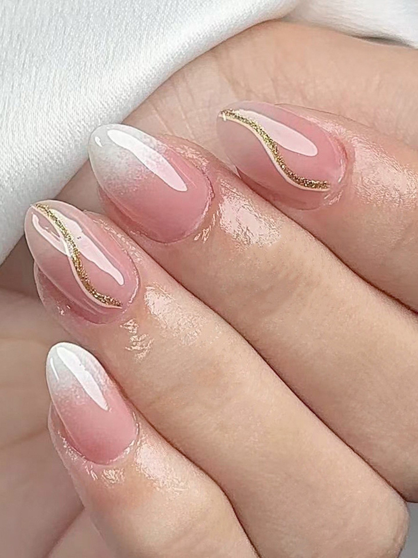 Glitter Artificial Nails