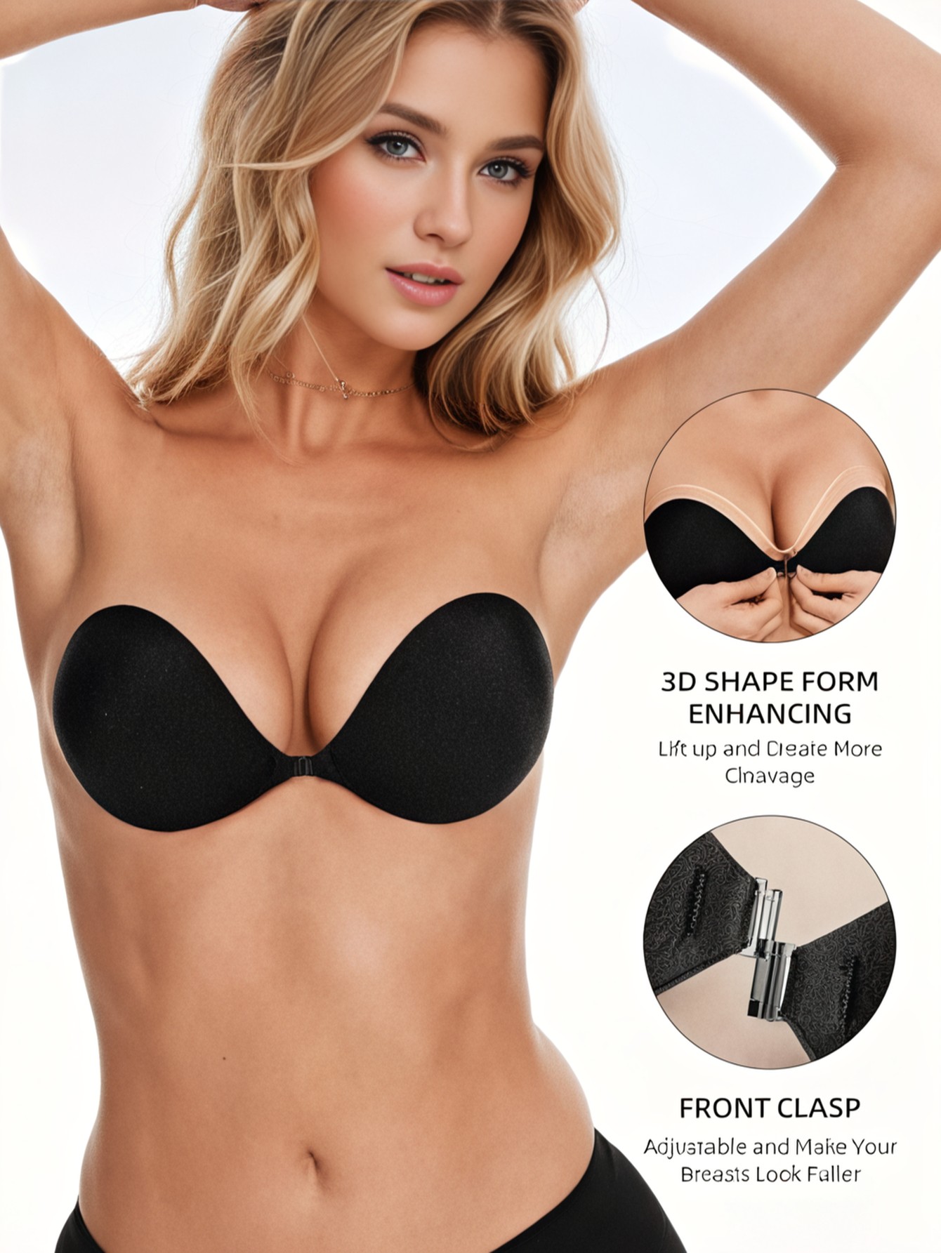 Strapless Push-Up Nipple Cover