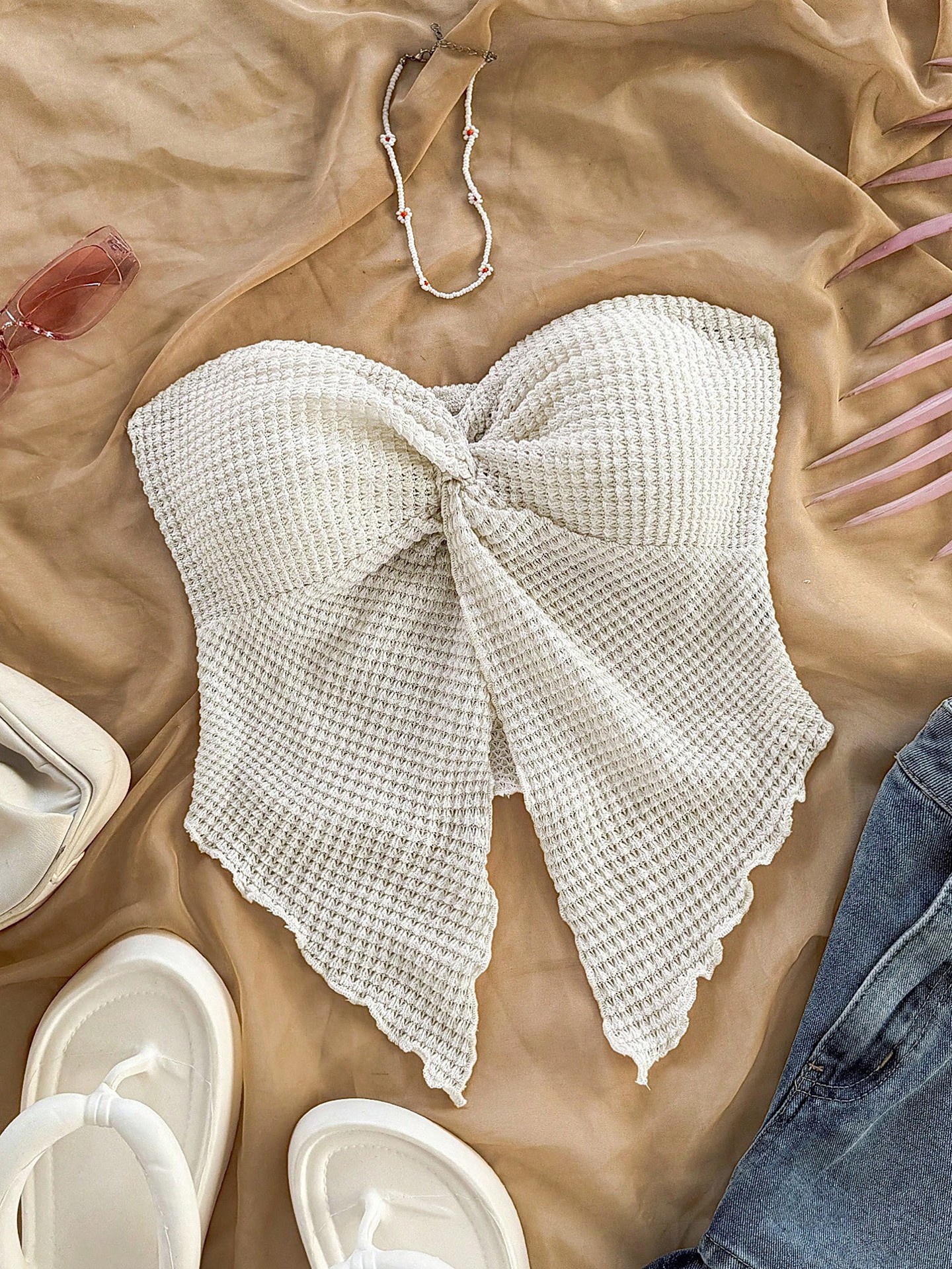 Knotted Tube Top