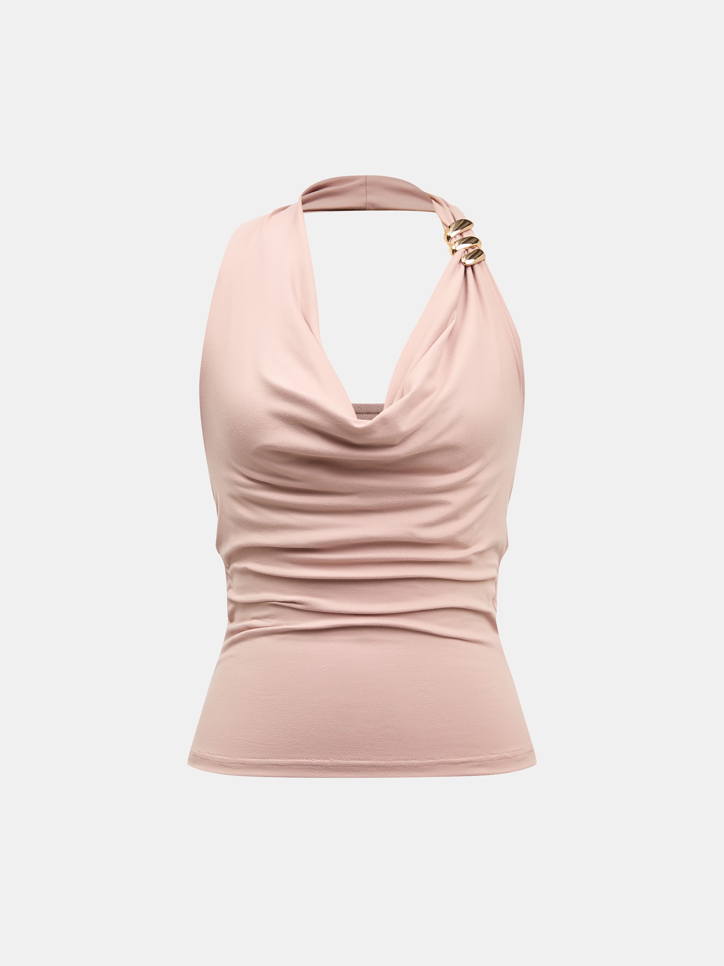 Draped Halter Top