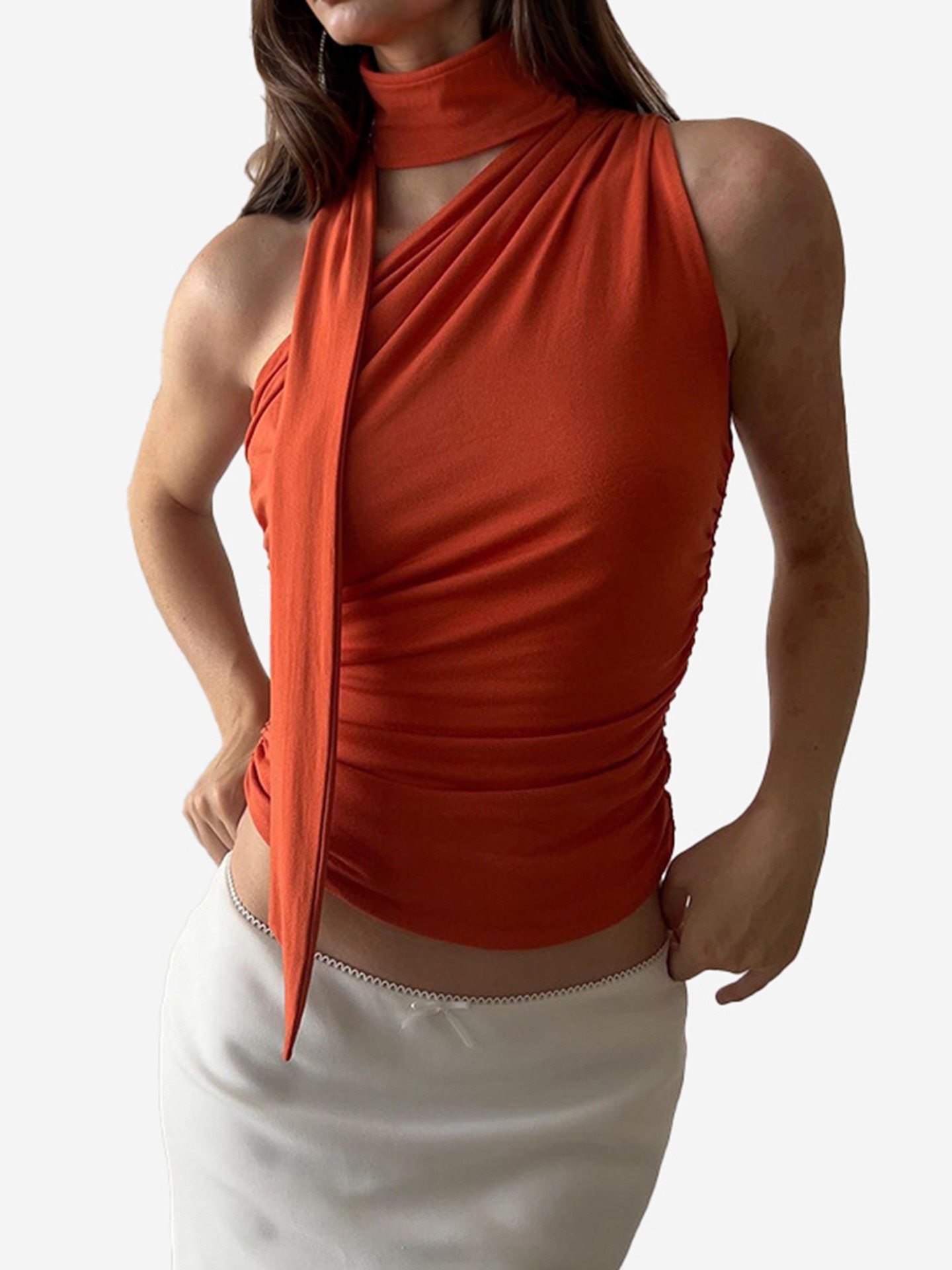 Gathered Tank Top