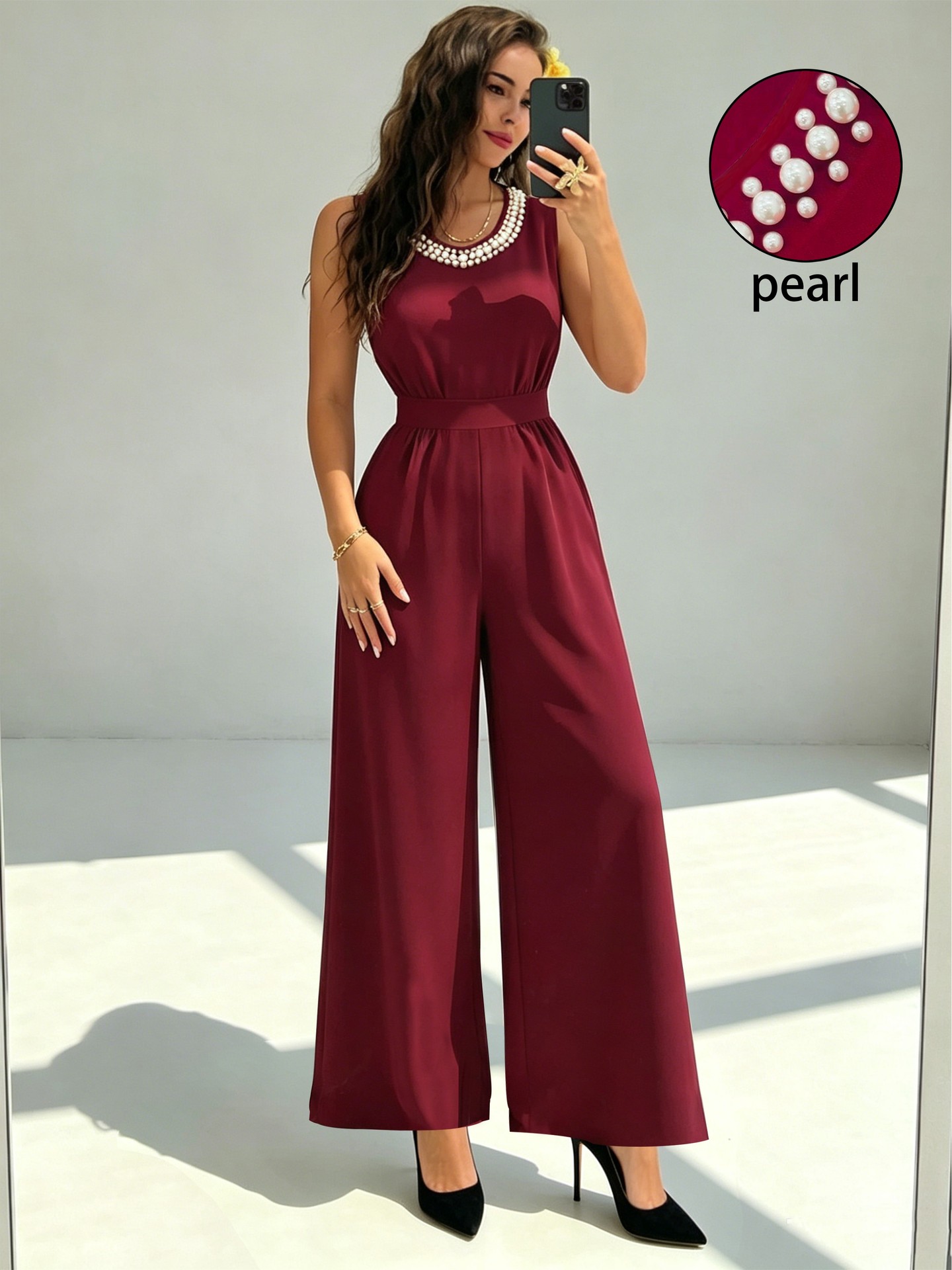 Pearled Jumpsuit