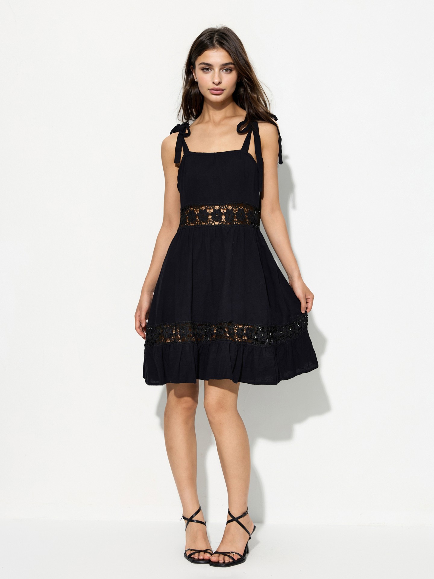 Tied A-Line Dress