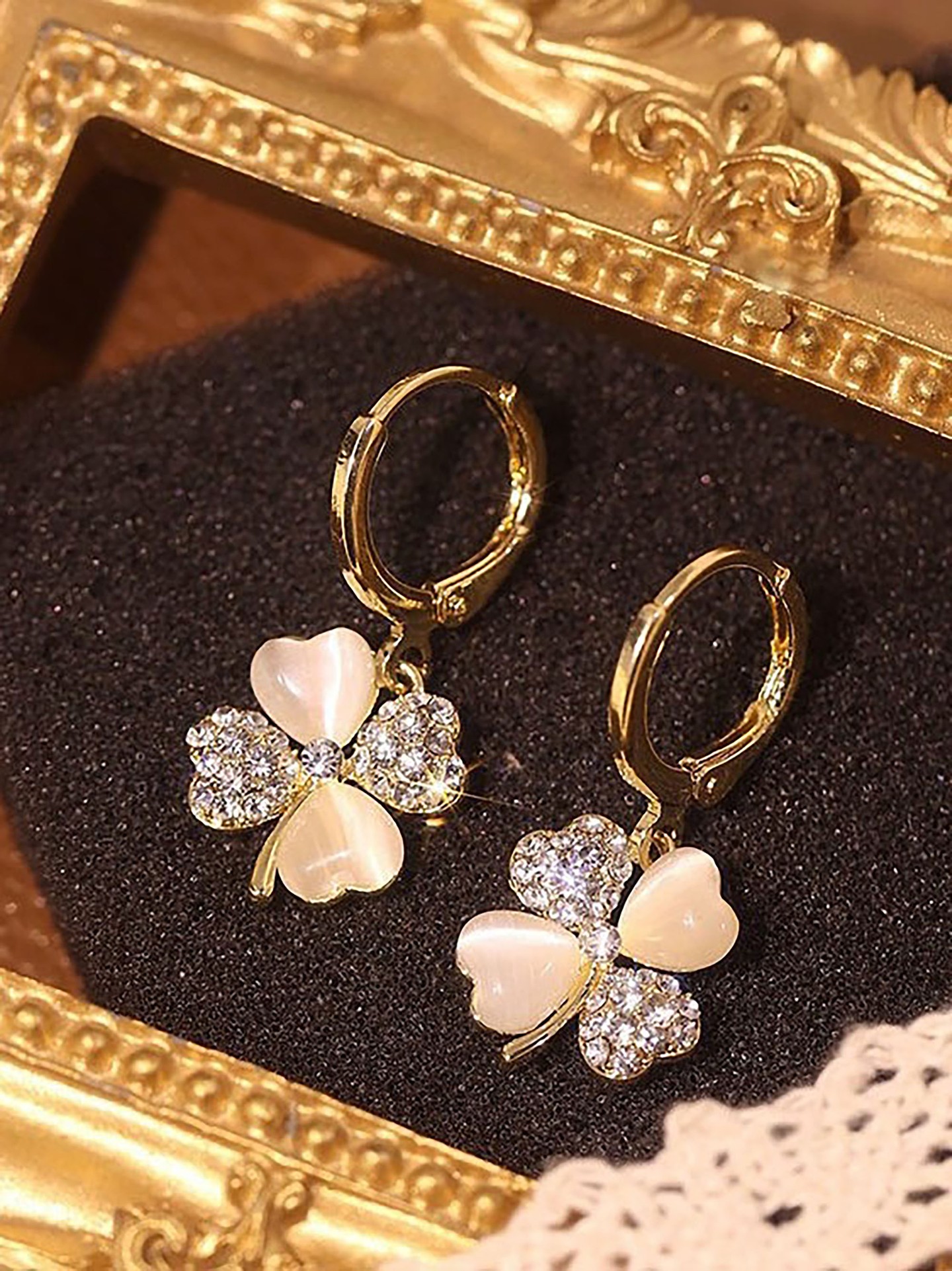 Flowers Dangle Earrings