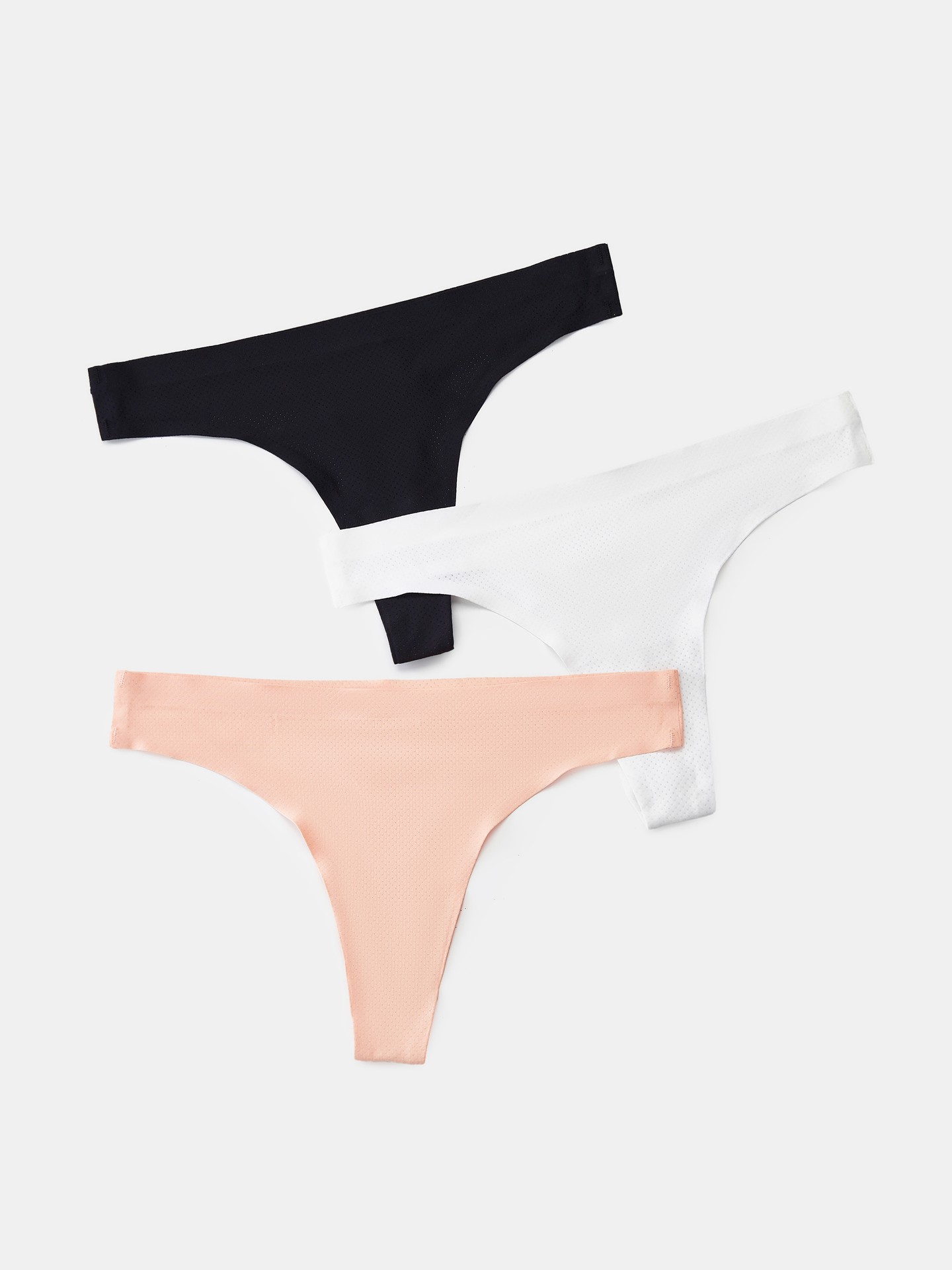 Invisible Seamless Thong 3-Pack