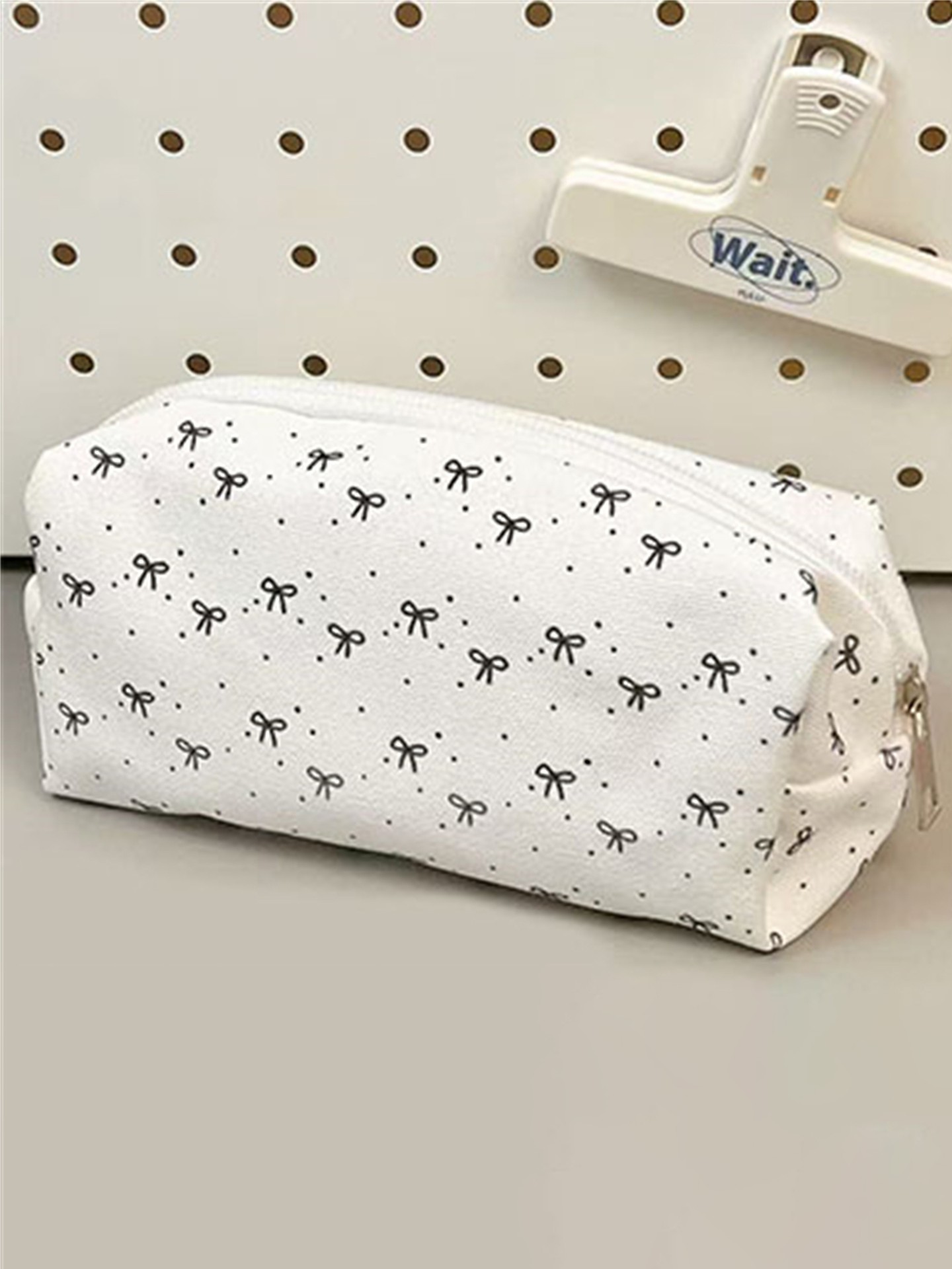 Bow Makeup Bag