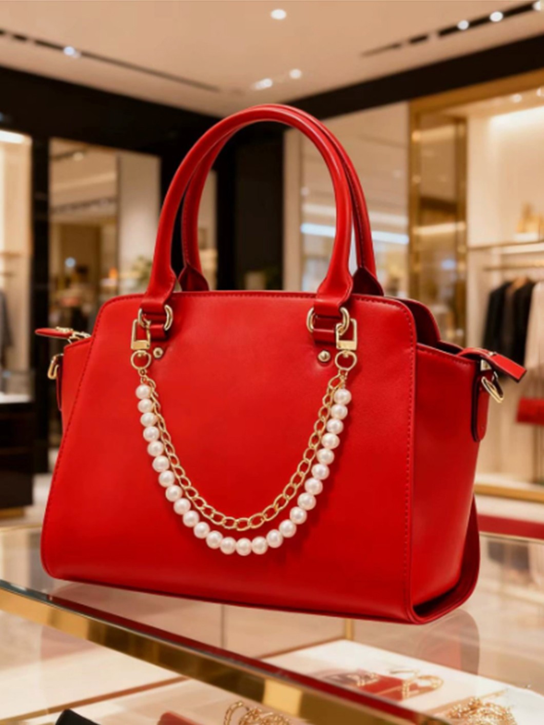 Pearl Bag Charm