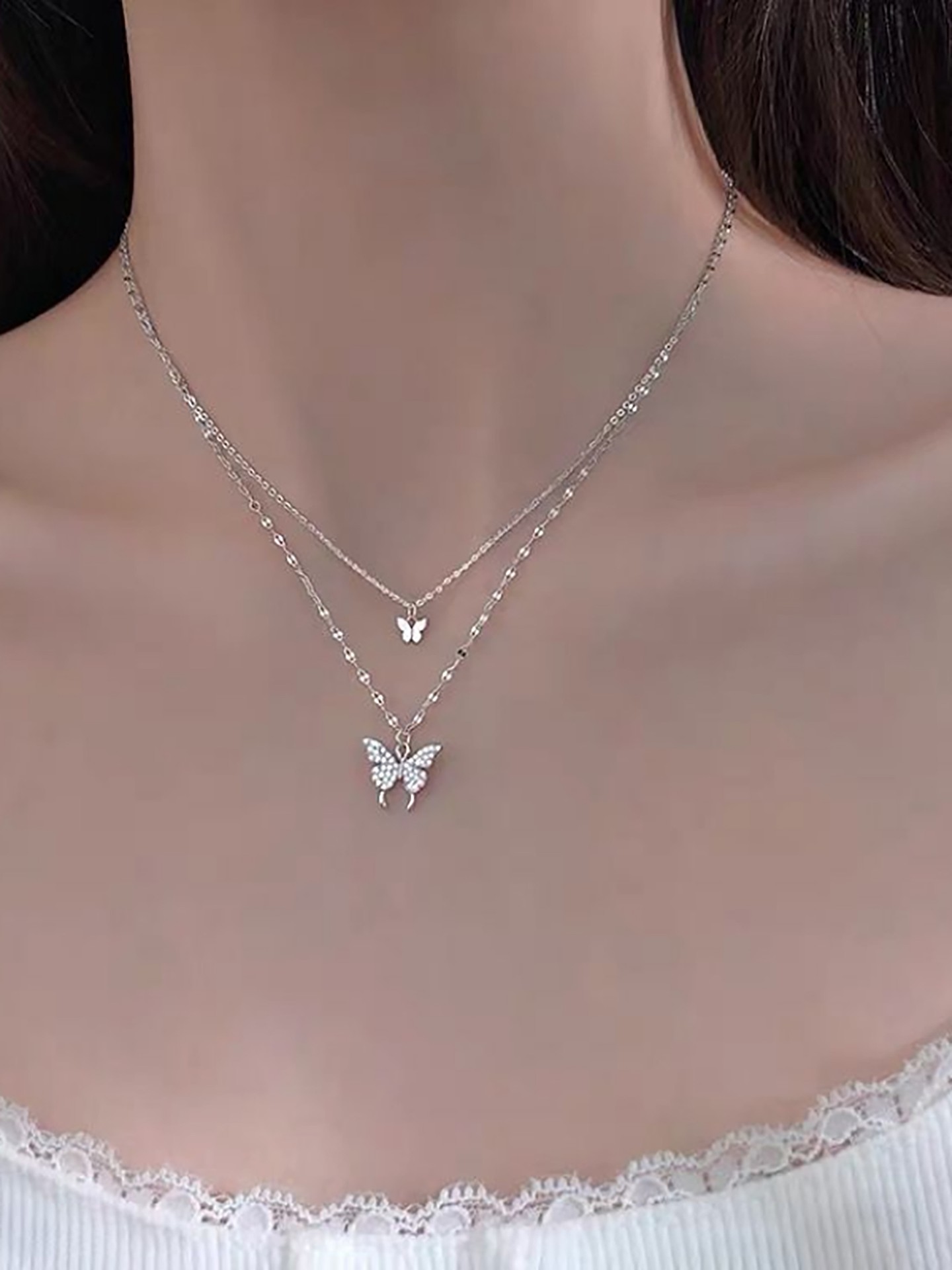 Wings Artificial Jewellery - Multi-Layer Necklace