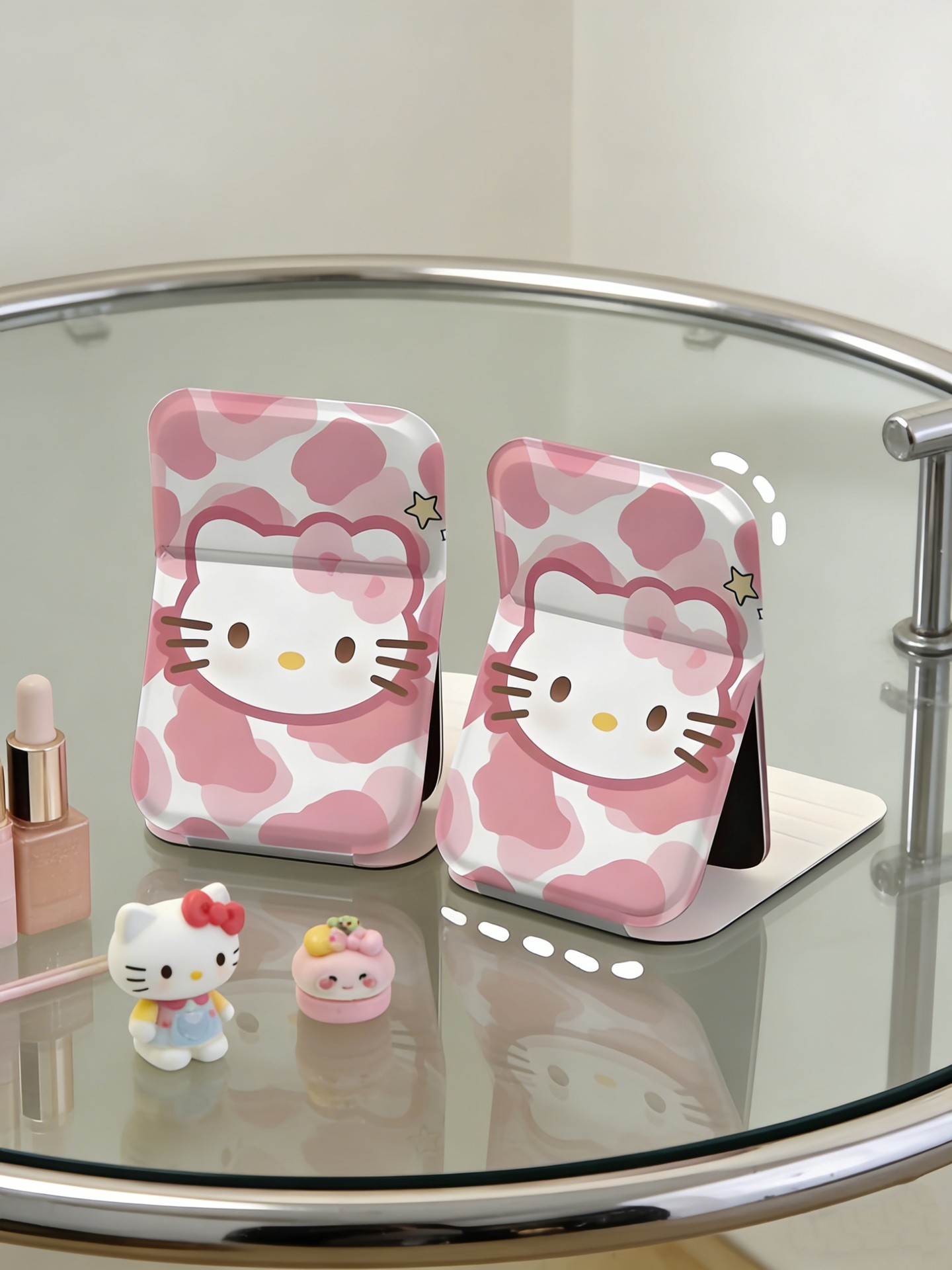 Animal Print Makeup Mirror