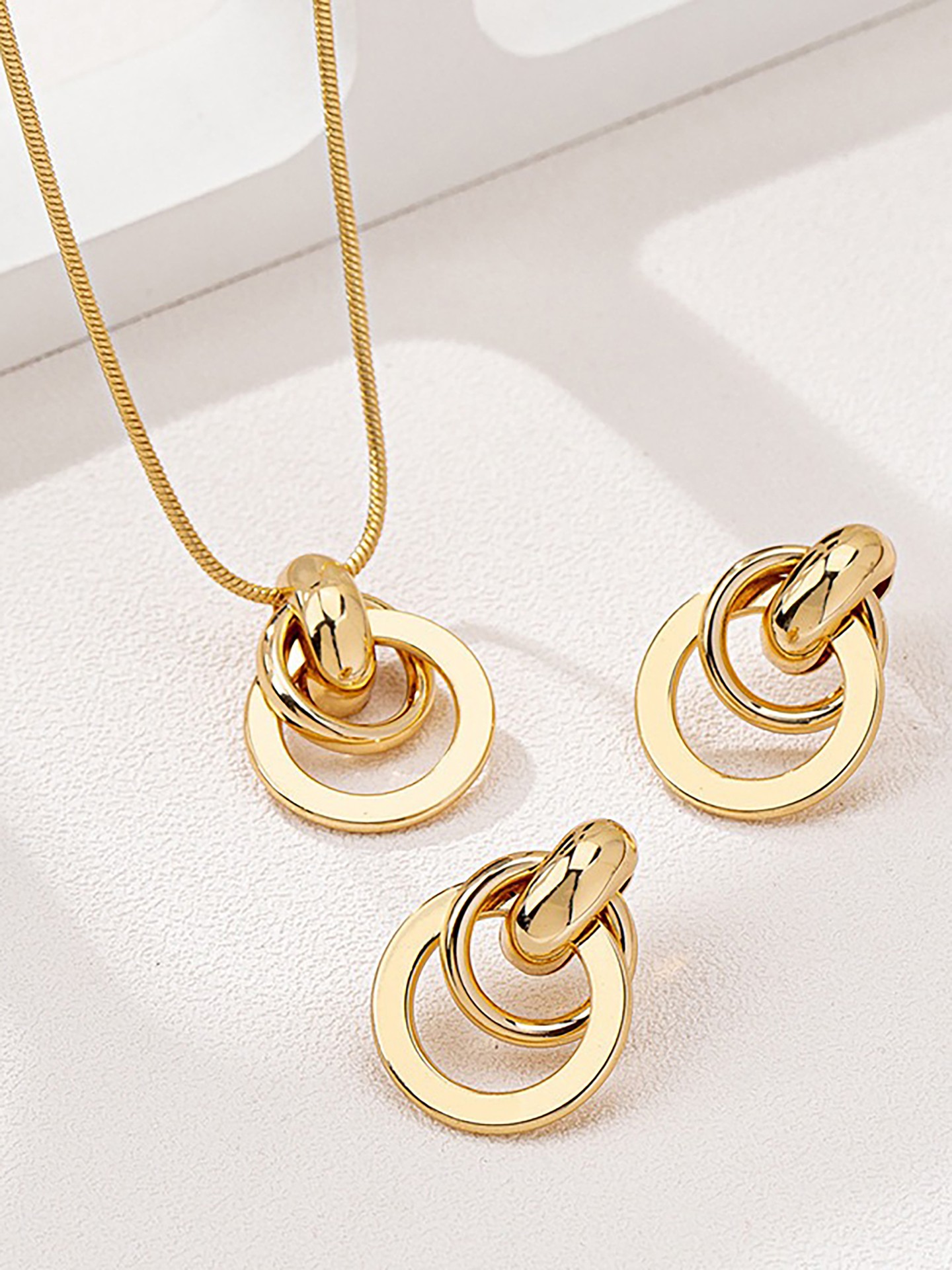 3D Imitation/Artificial Jewellery 3Pcs