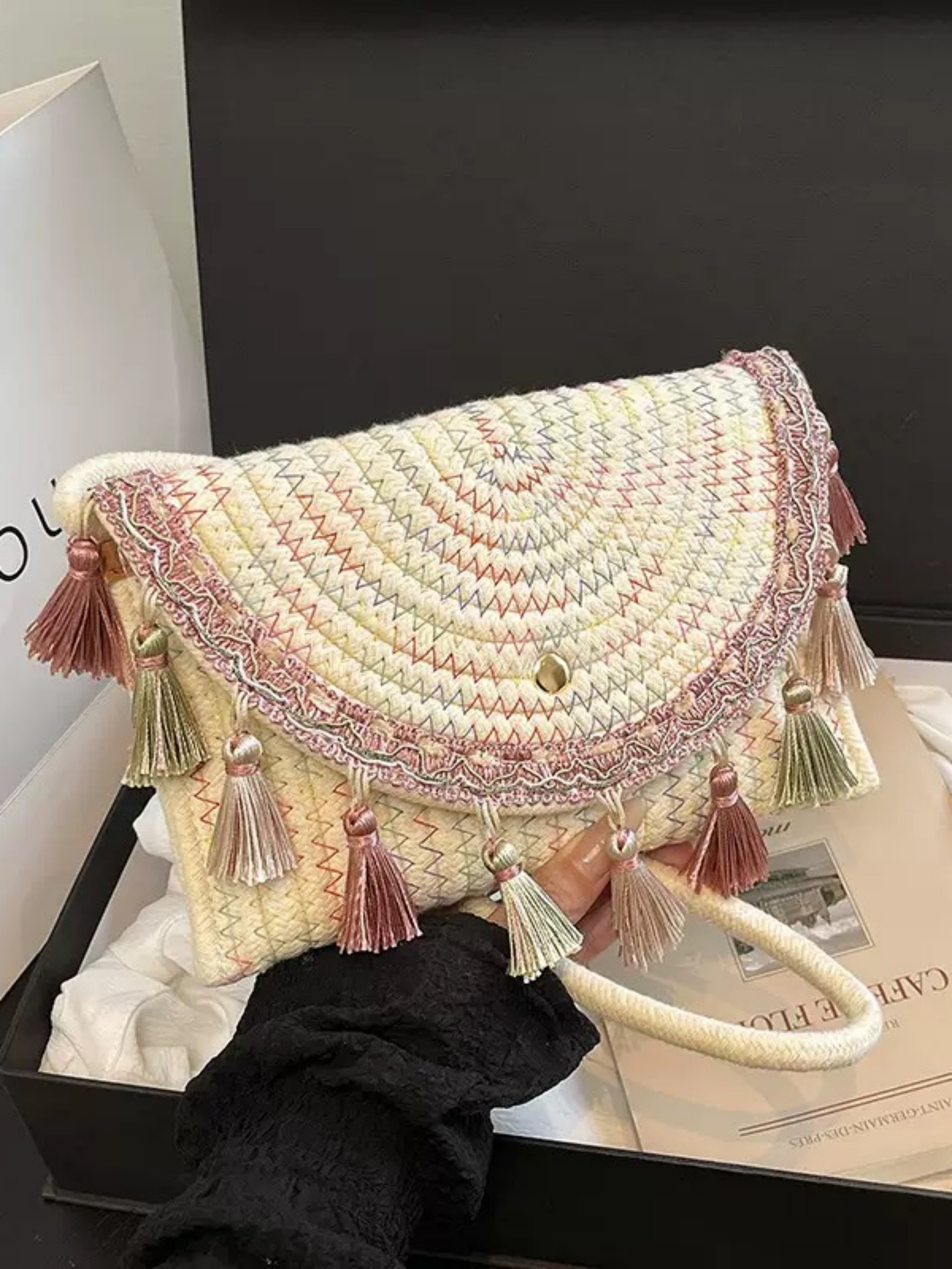 Fringe Crossbody Bag