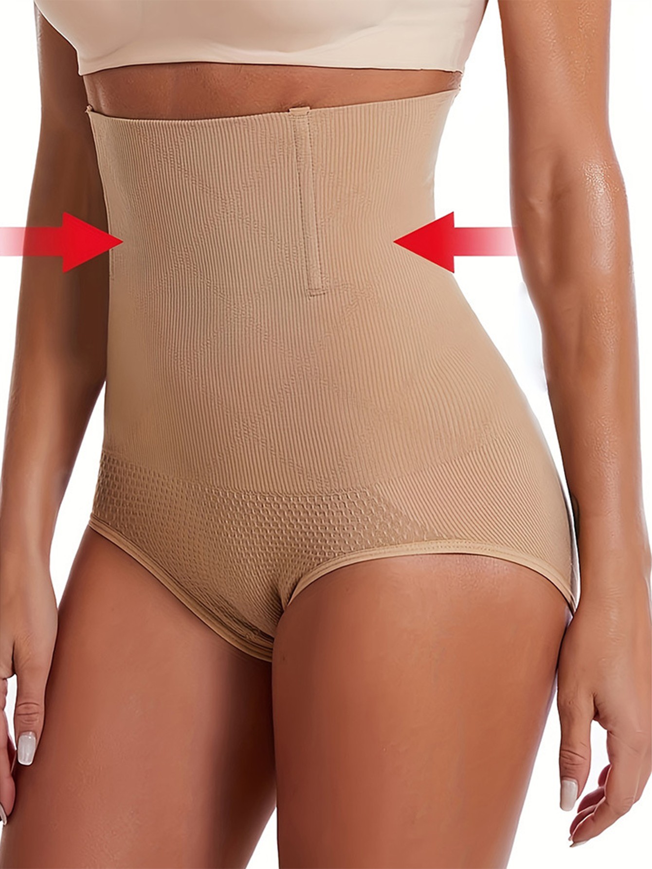 Snatched Waist High-Rise Tummy Control Shorts