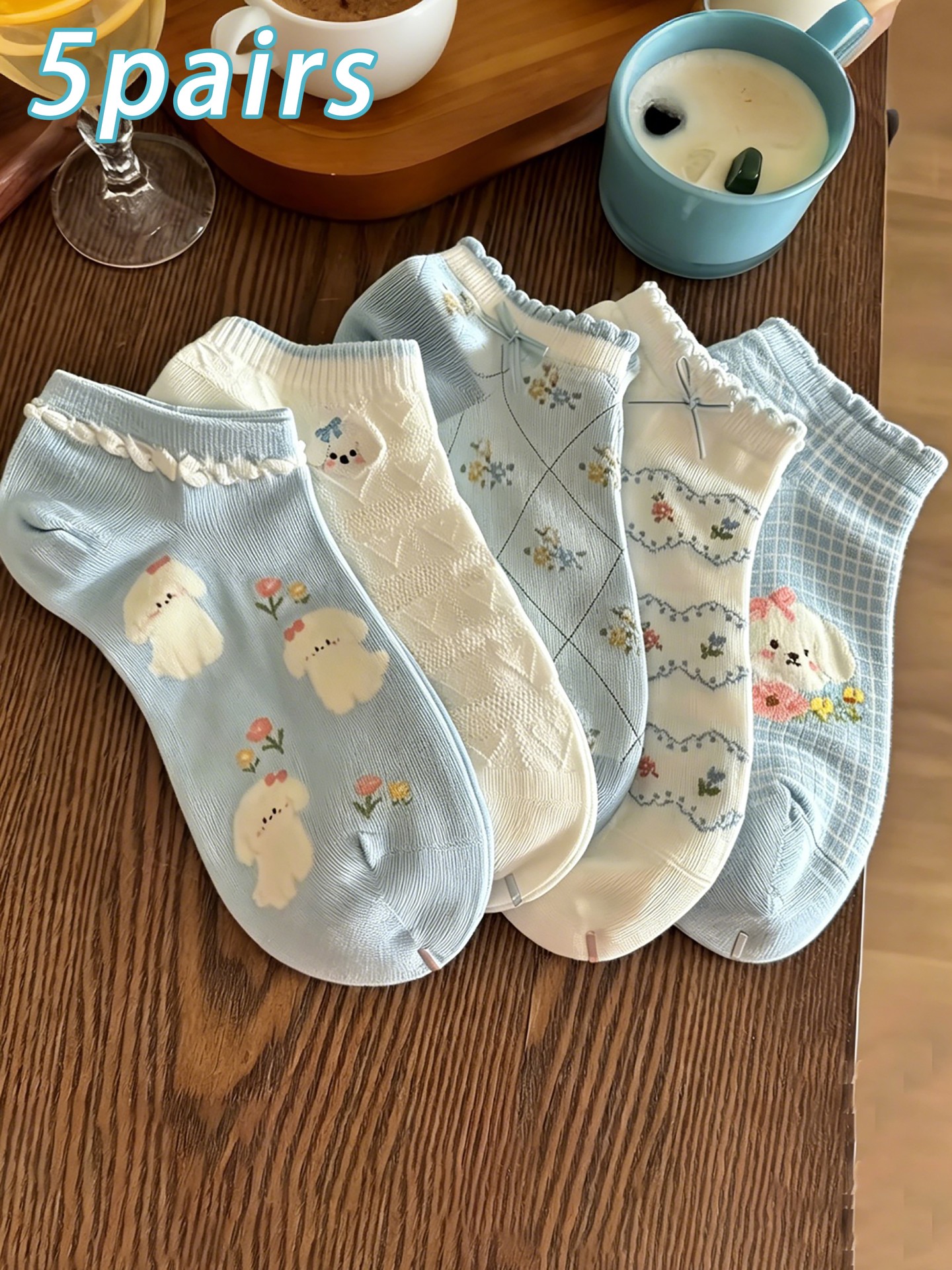 5Pairs Of Animal Sock