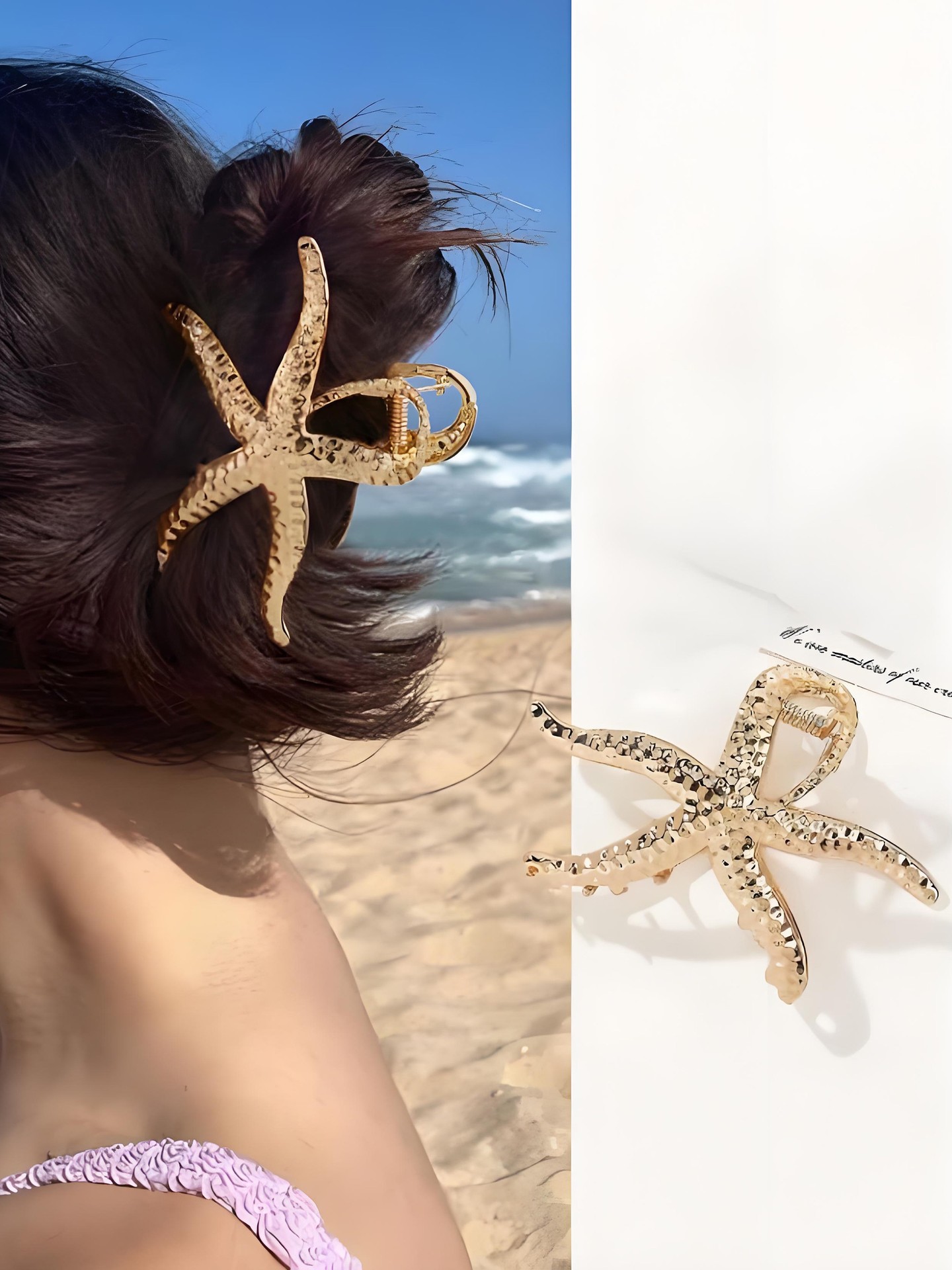 Starfish Hair Clip