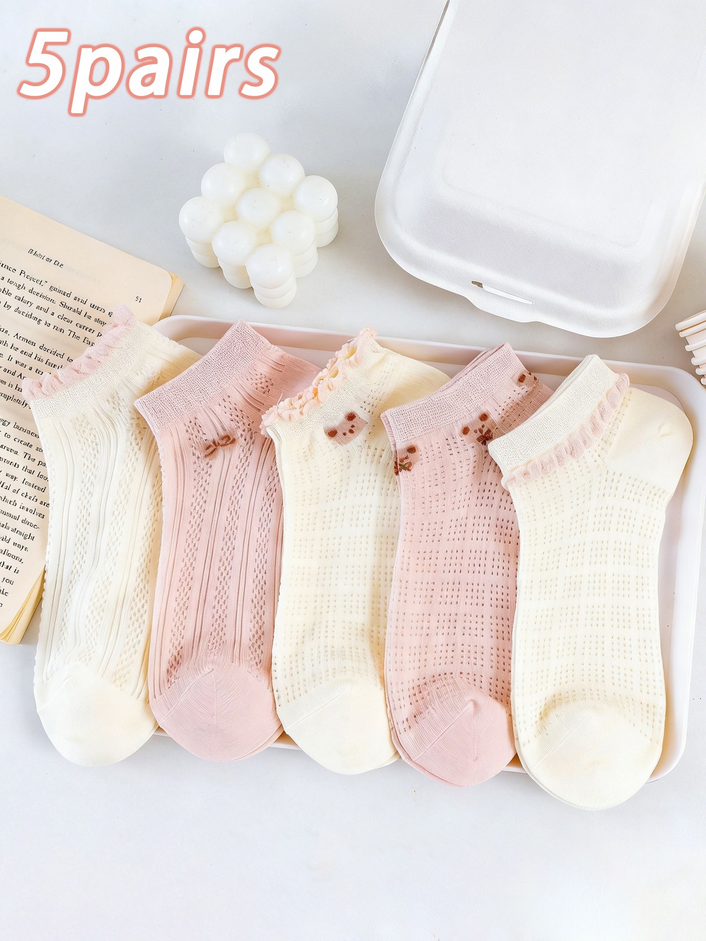 5Pairs Of Cute Sock