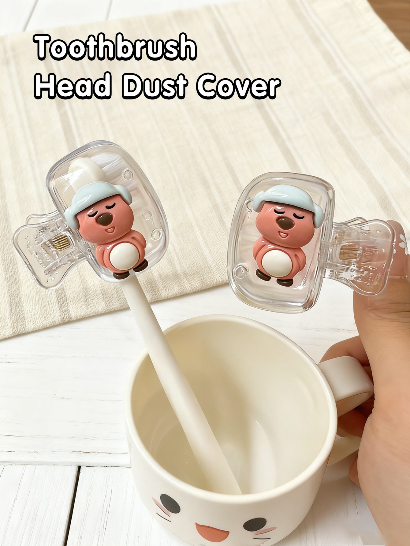 3D-Animal Toothbrush Cover Oral Tools